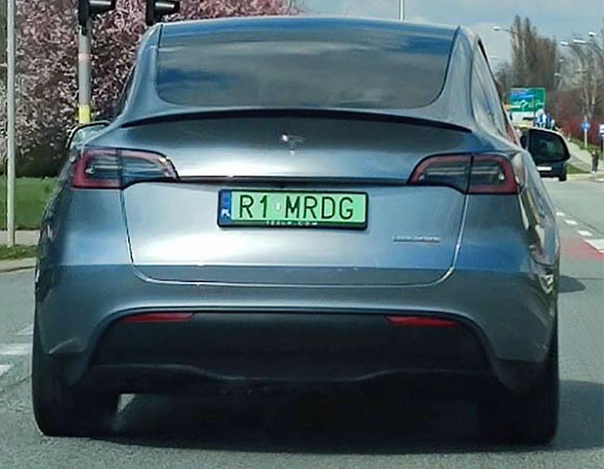 Fajny numer, blacha R1 MRDG