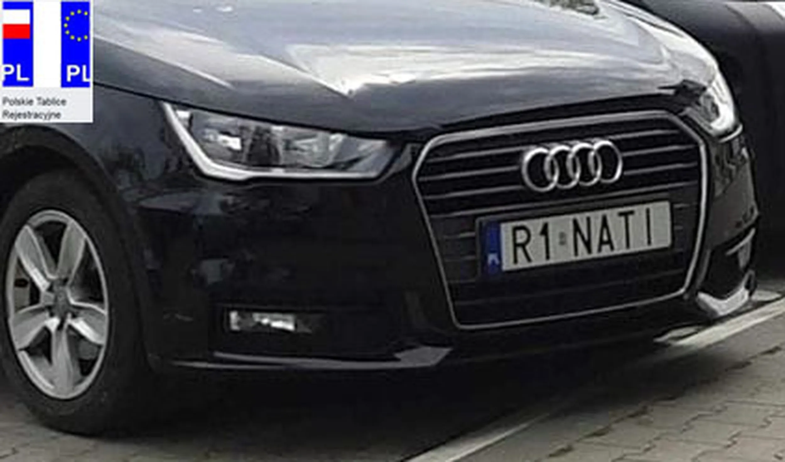 Fajny numer, blacha R1 NATI