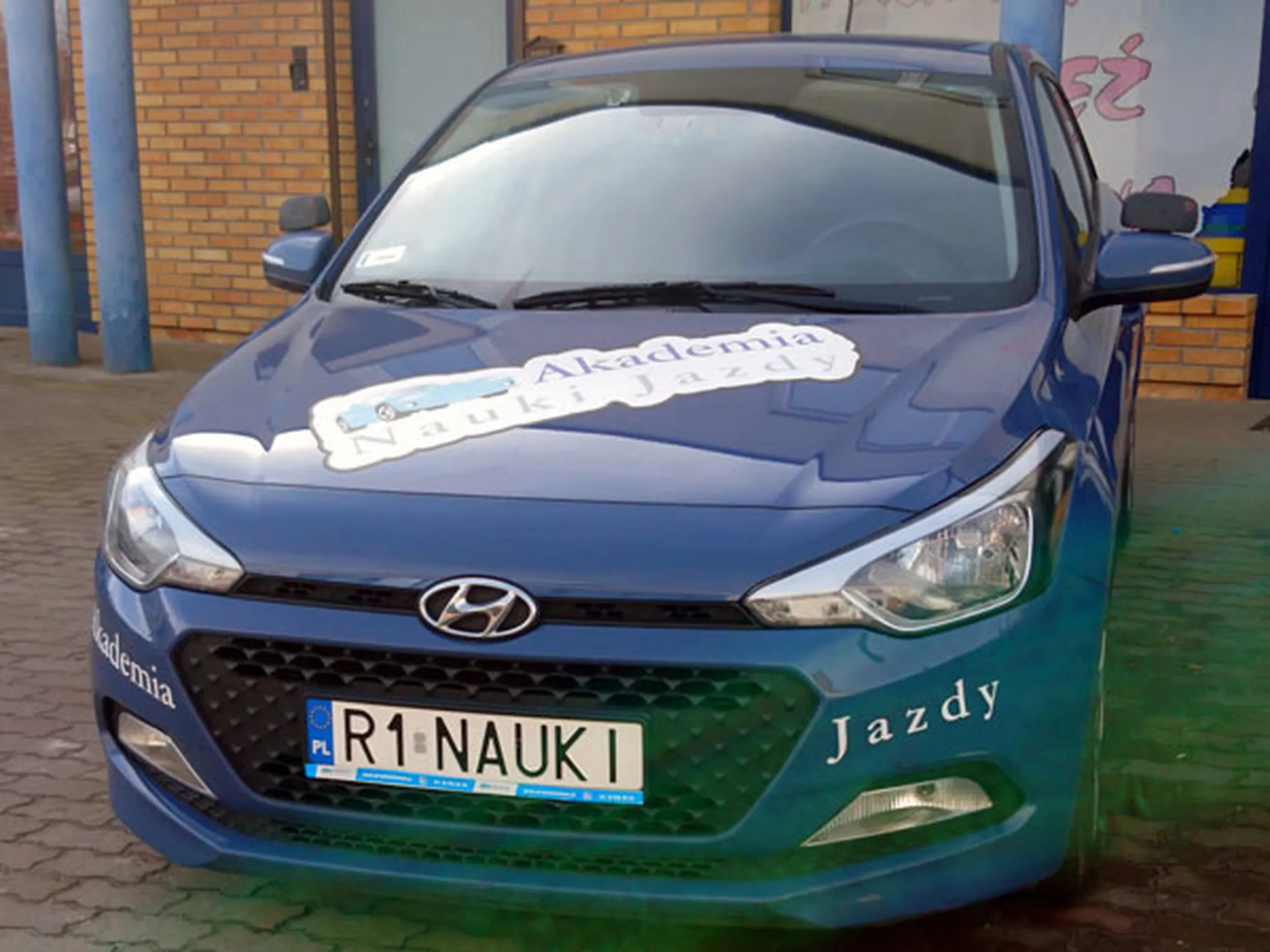 Fajny numer, blacha R1 NAUKI