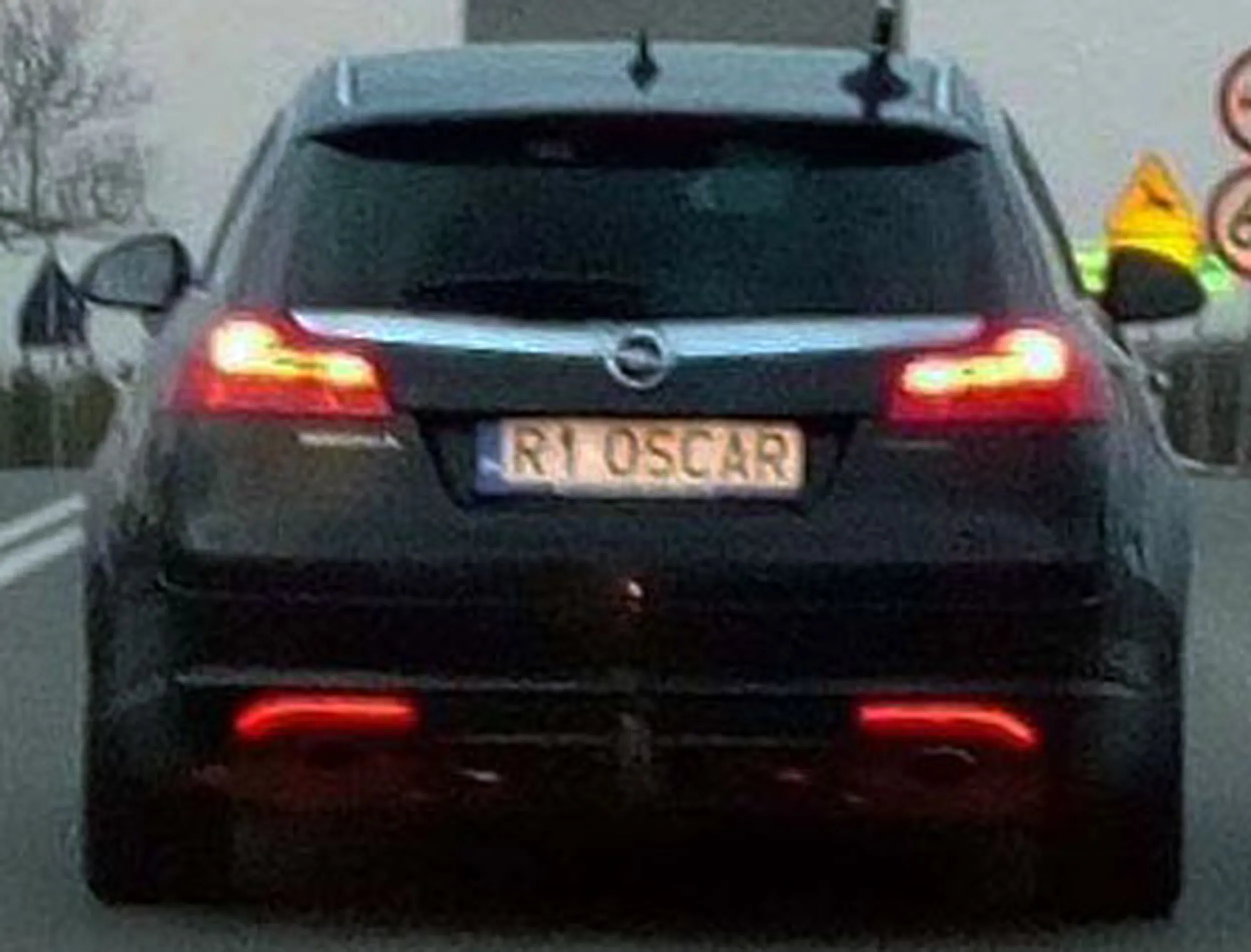 Fajny numer, blacha R1 OSCAR