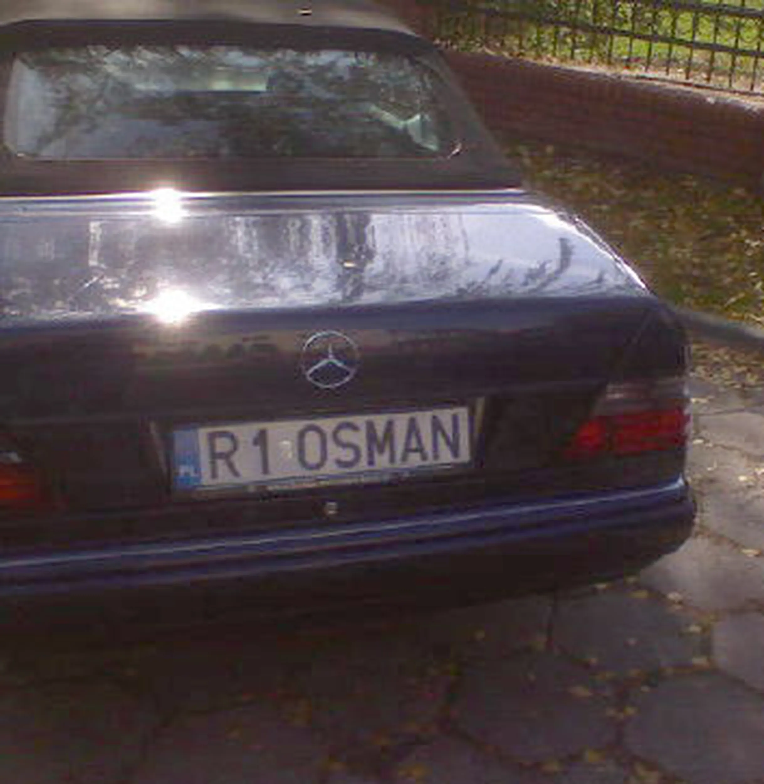 Fajny numer, blacha R1 OSMAN