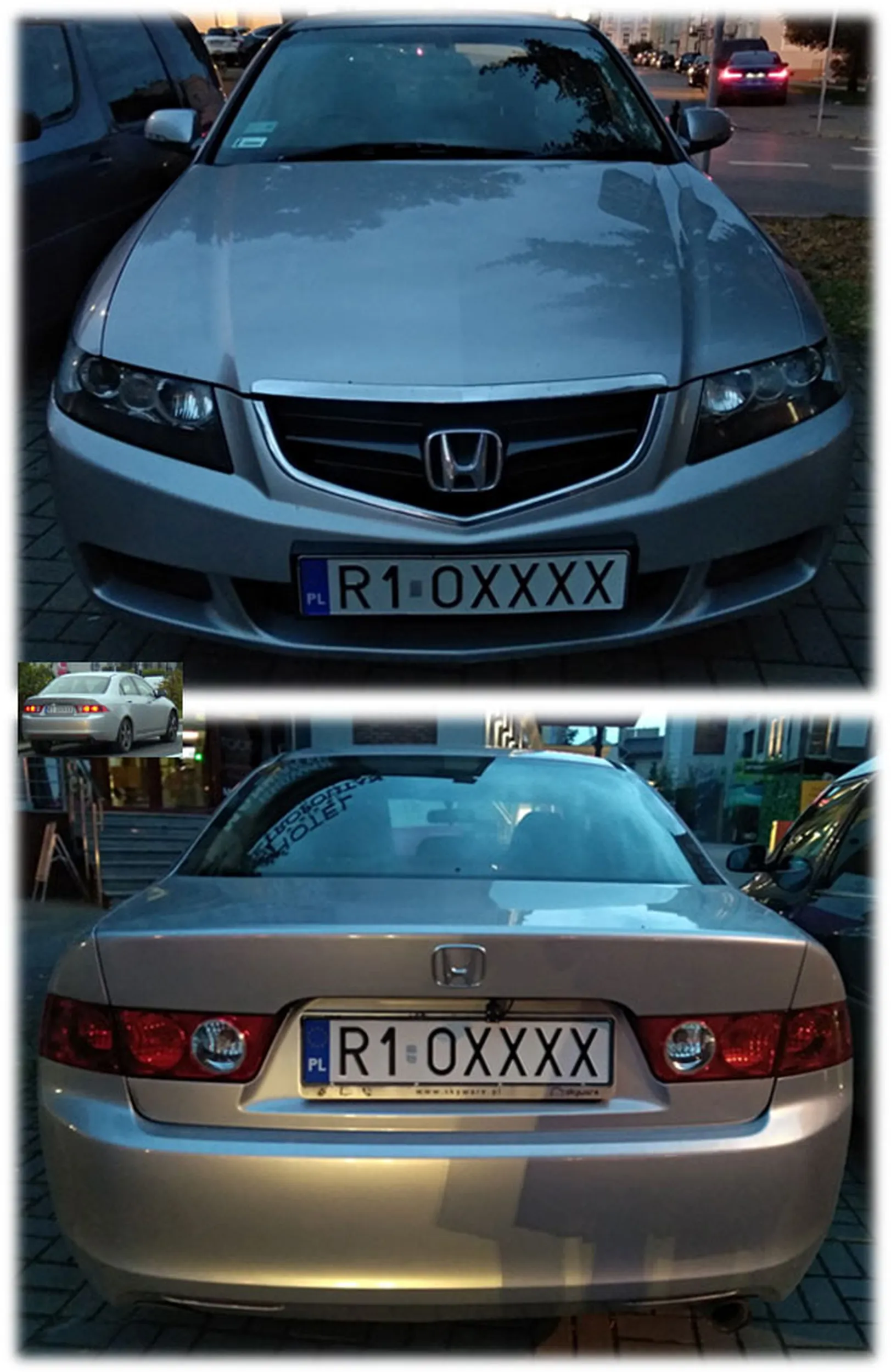 Fajny numer, blacha R1 OXXXX