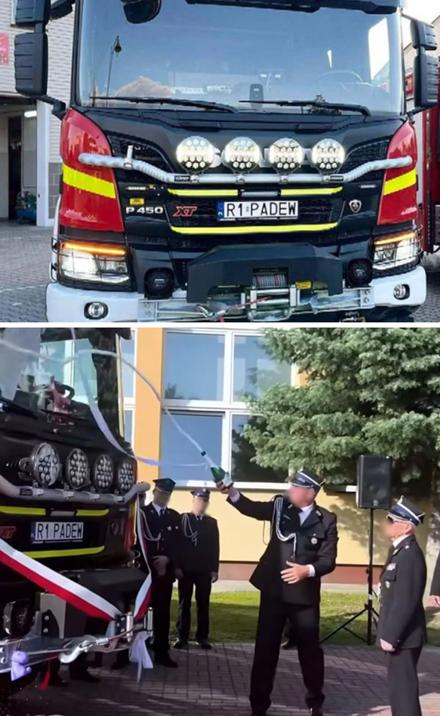 Fajny numer, blacha R1 PADEW