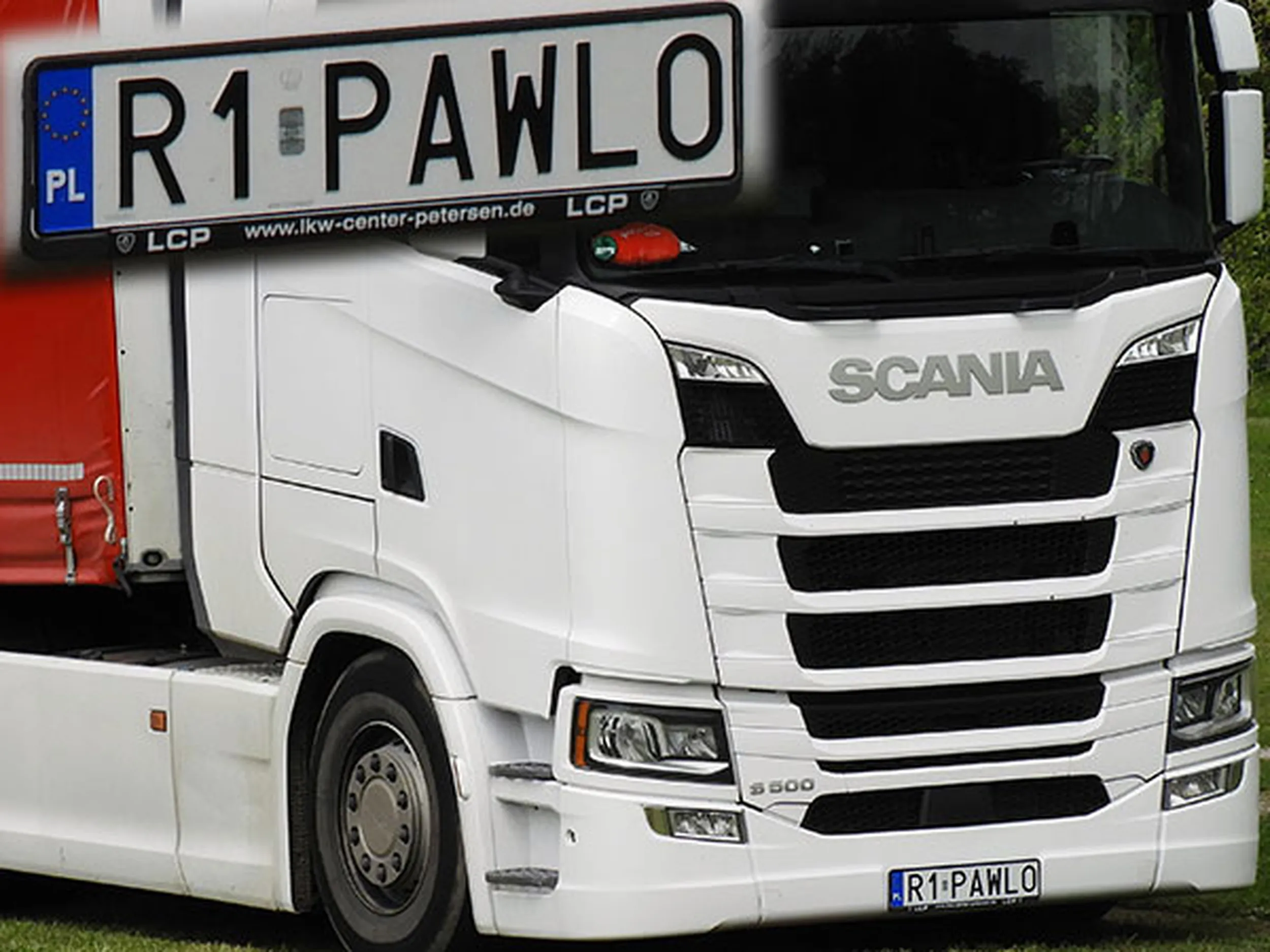 Fajny numer, blacha R1 PAWLO