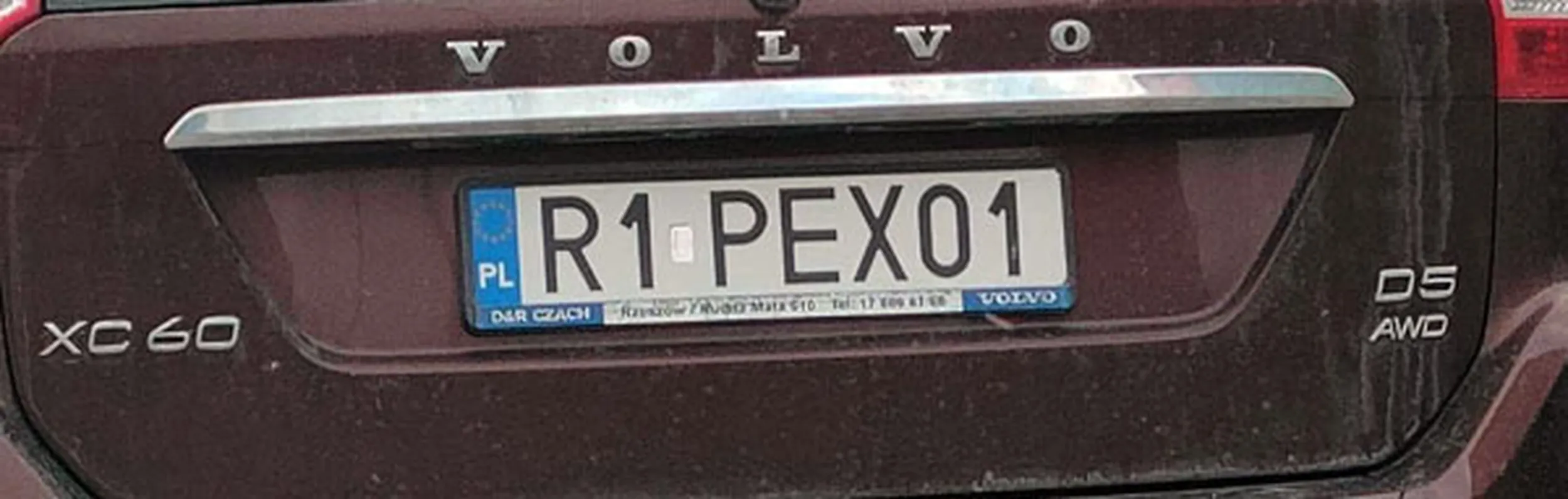 Fajny numer, blacha R1 PEX01