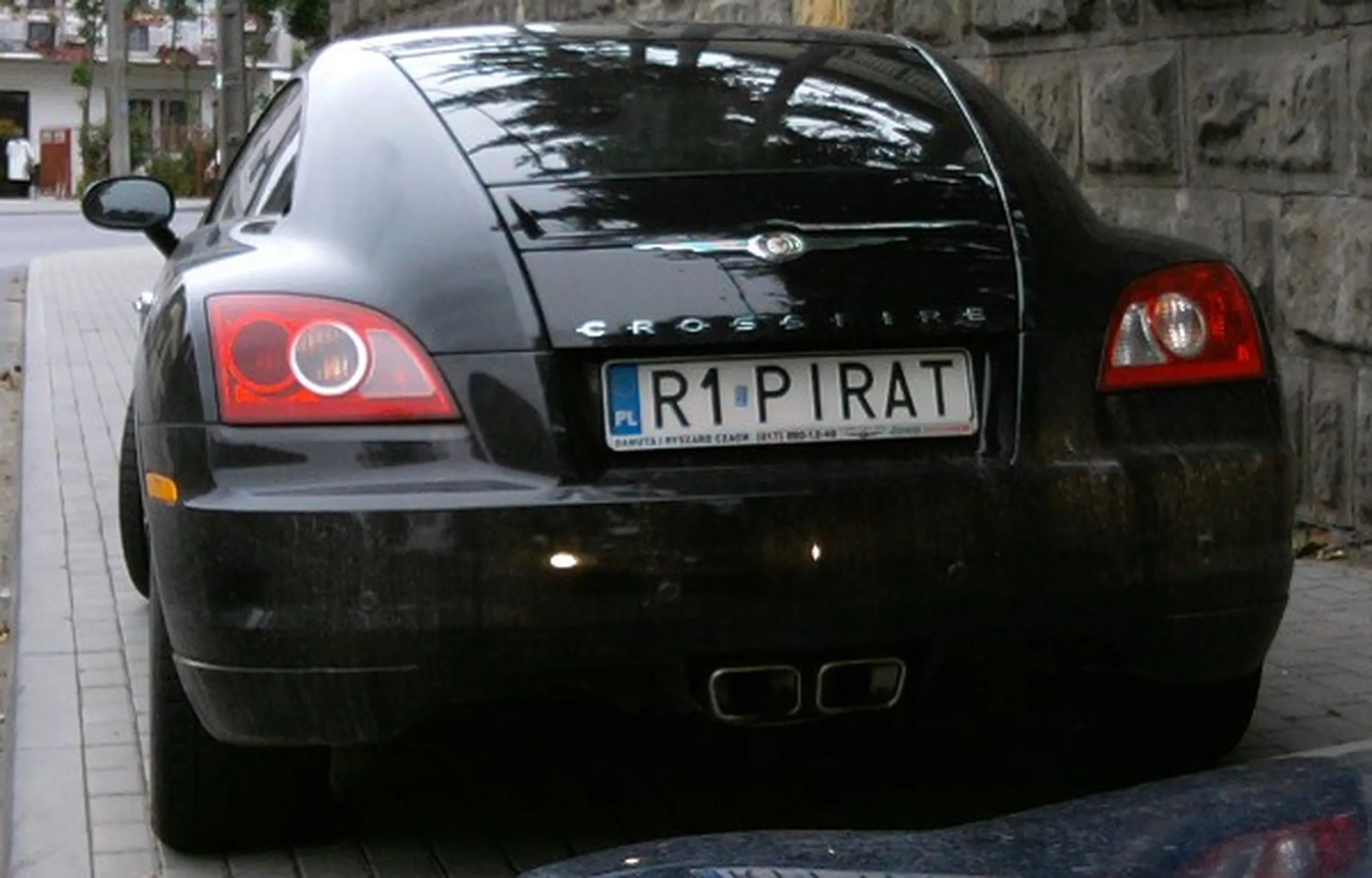 Fajny numer, blacha R1 PIRAT