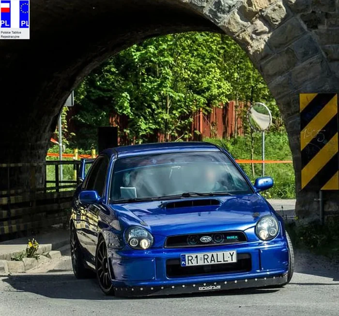 Fajny numer, blacha R1 RALLY