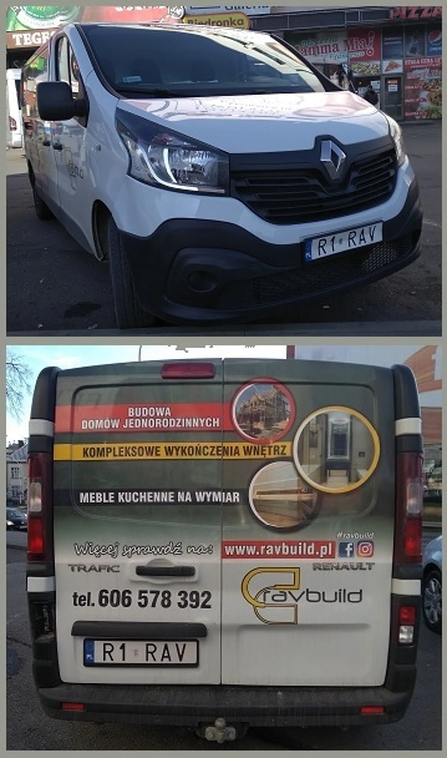 Fajny numer, blacha R1 RAV