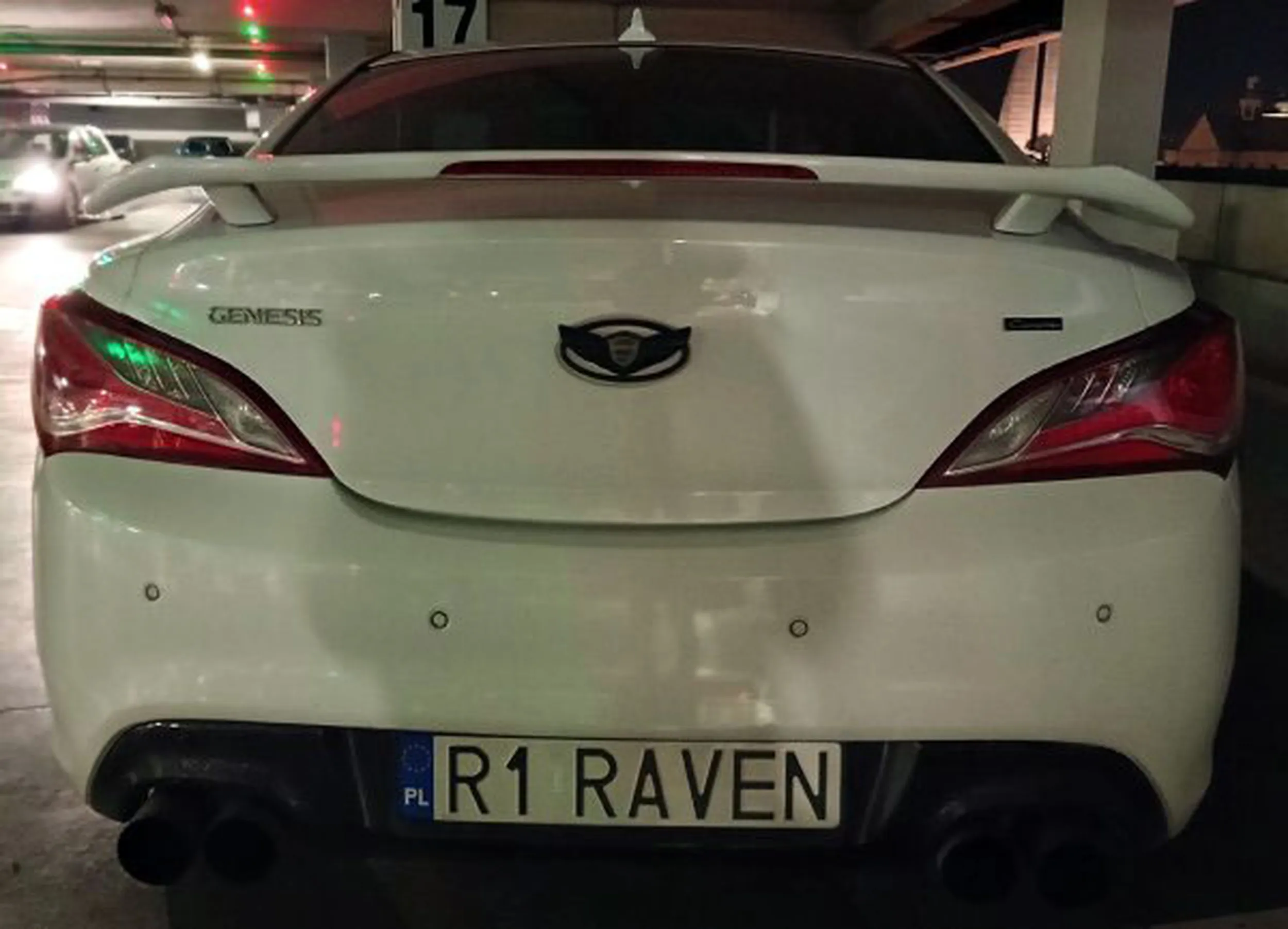 Fajny numer, blacha R1 RAVEN