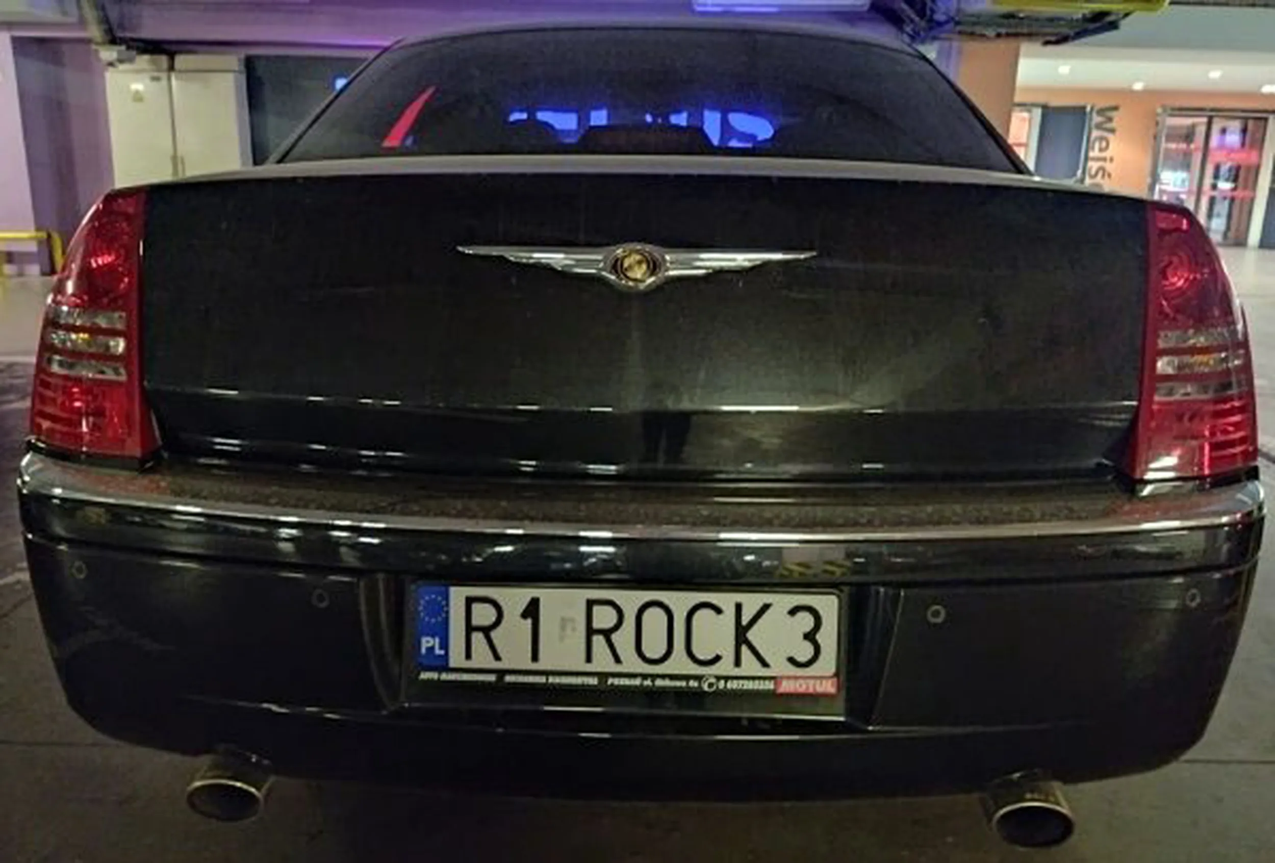 Fajny numer, blacha R1 ROCK3
