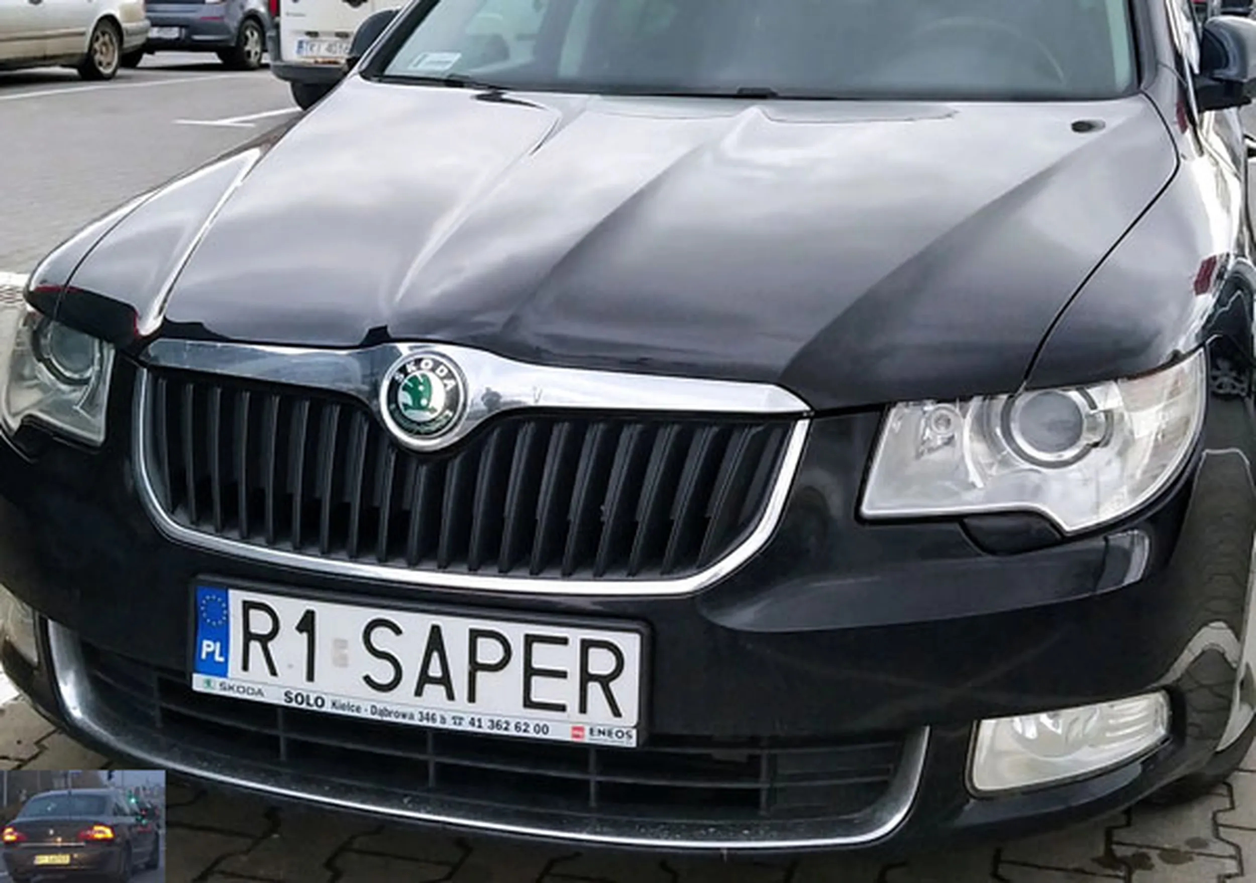 Fajny numer, blacha R1 SAPER