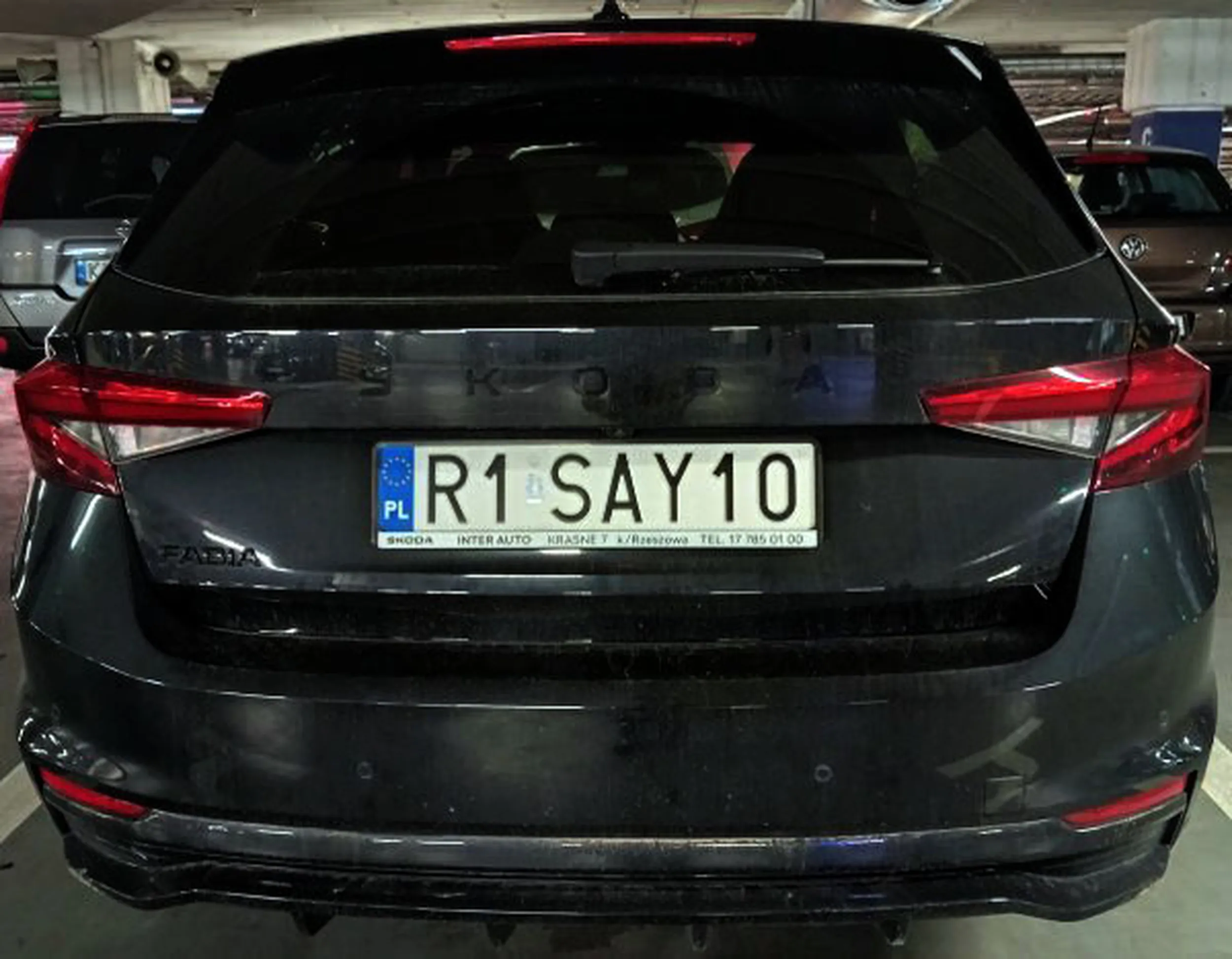 Fajny numer, blacha R1 SAY10