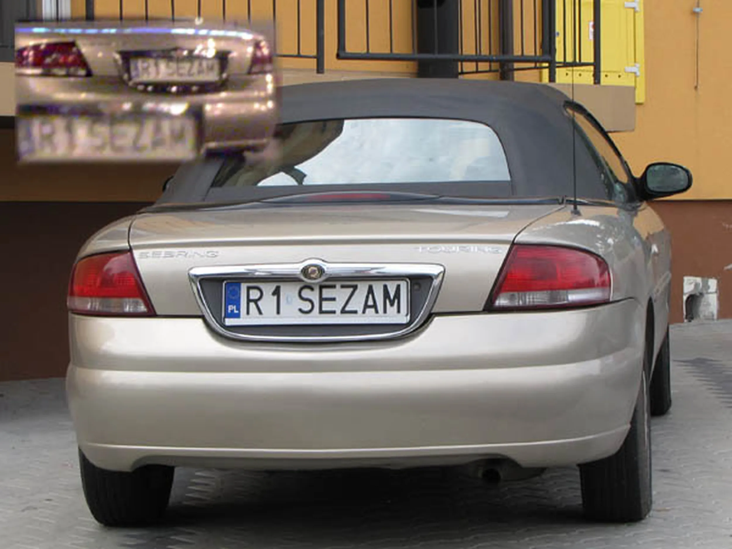 Fajny numer, blacha R1 SEZAM