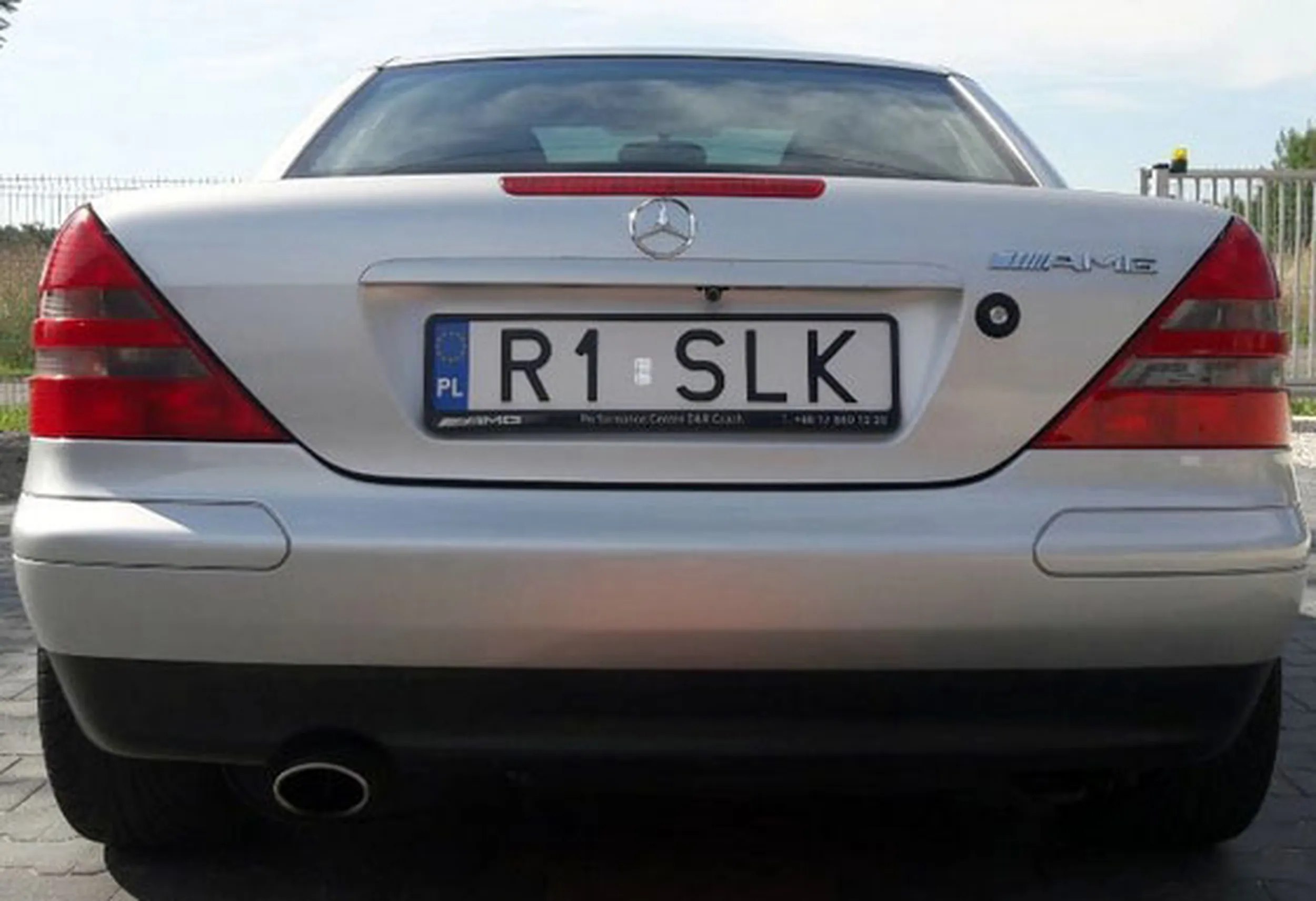Fajny numer, blacha R1 SLK