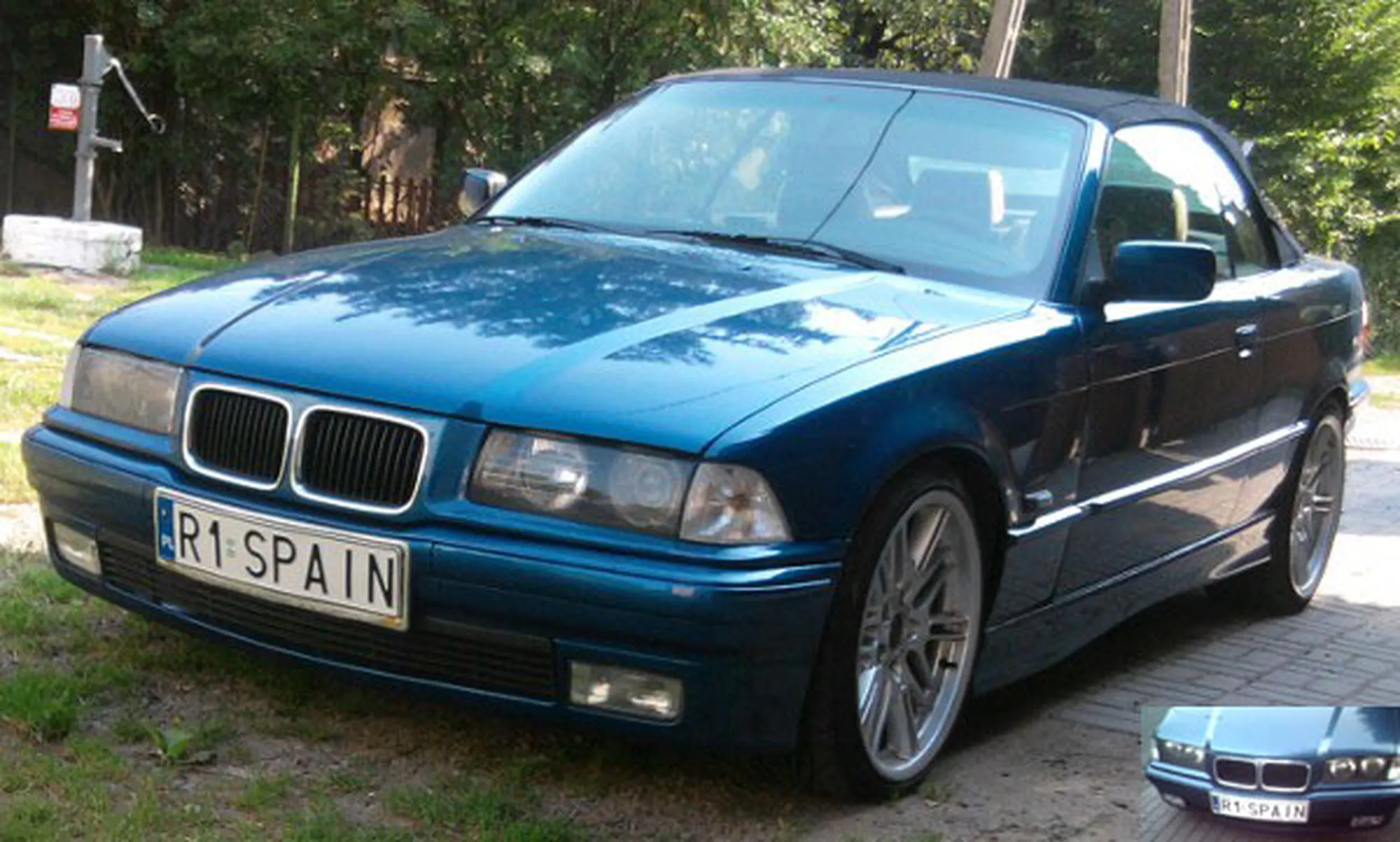 Fajny numer, blacha R1 SPAIN