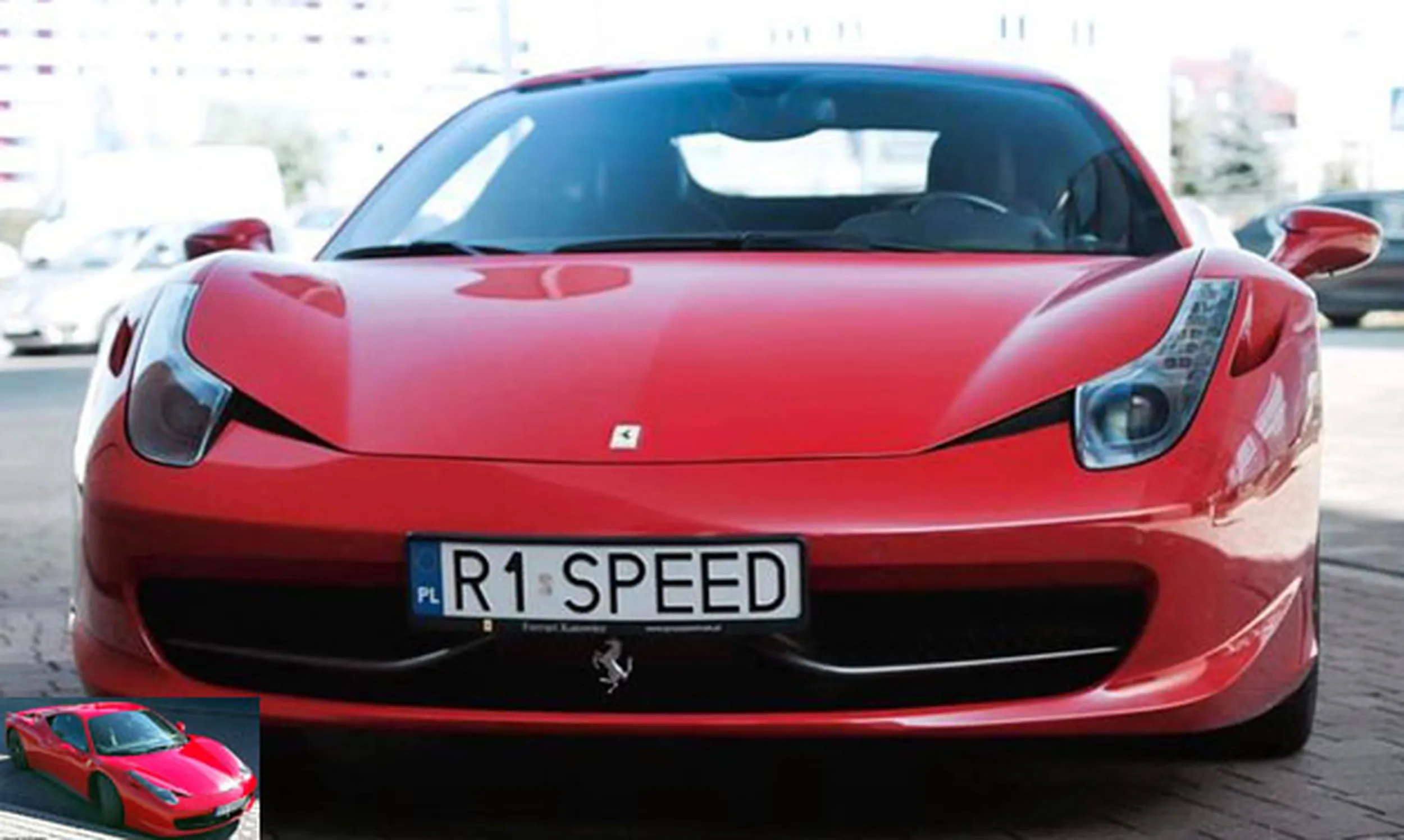 Fajny numer, blacha R1 SPEED