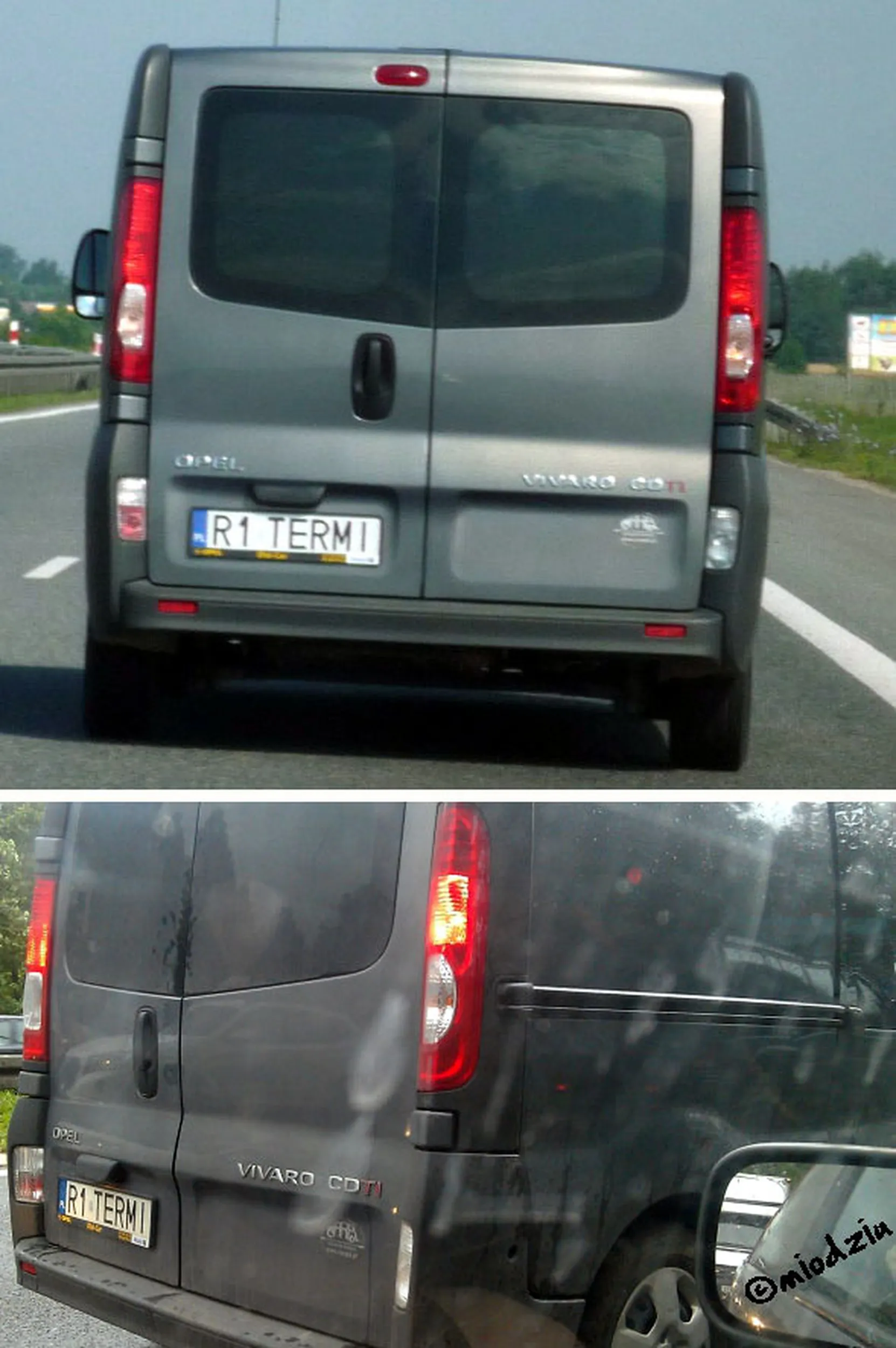 Fajny numer, blacha R1 TERMI