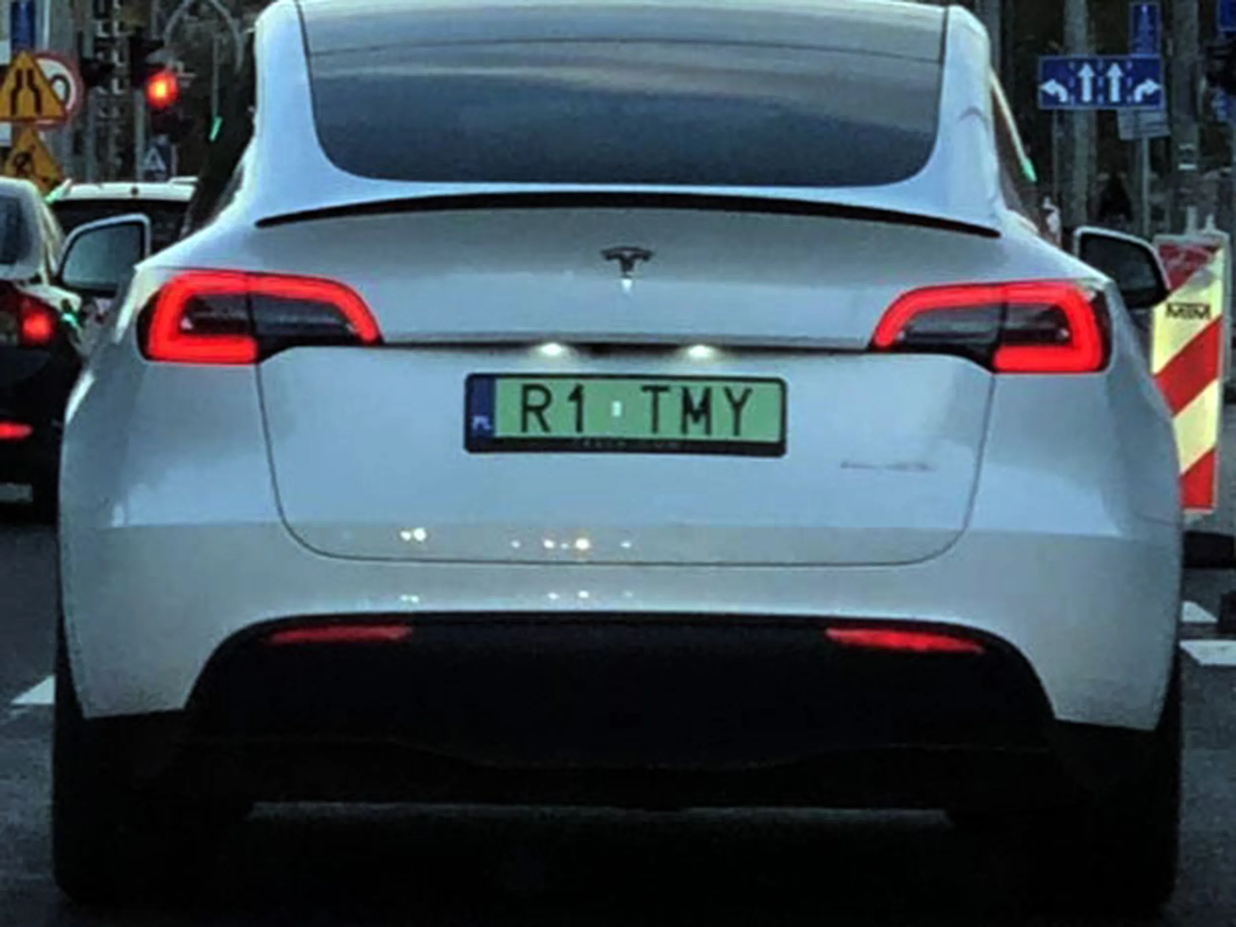 Fajny numer, blacha R1 TMY