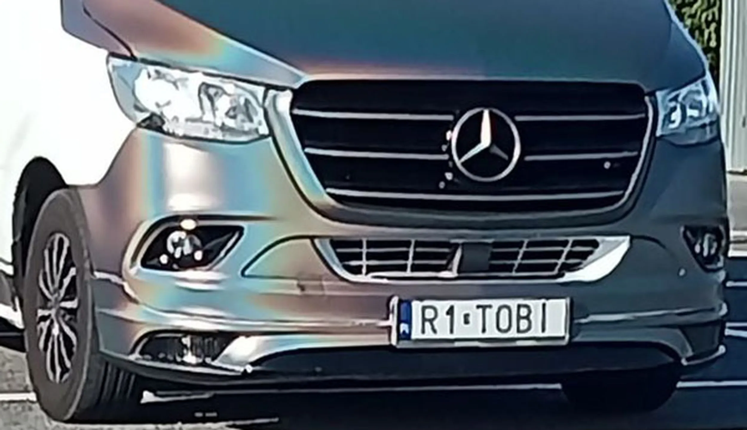 Fajny numer, blacha R1 TOBI