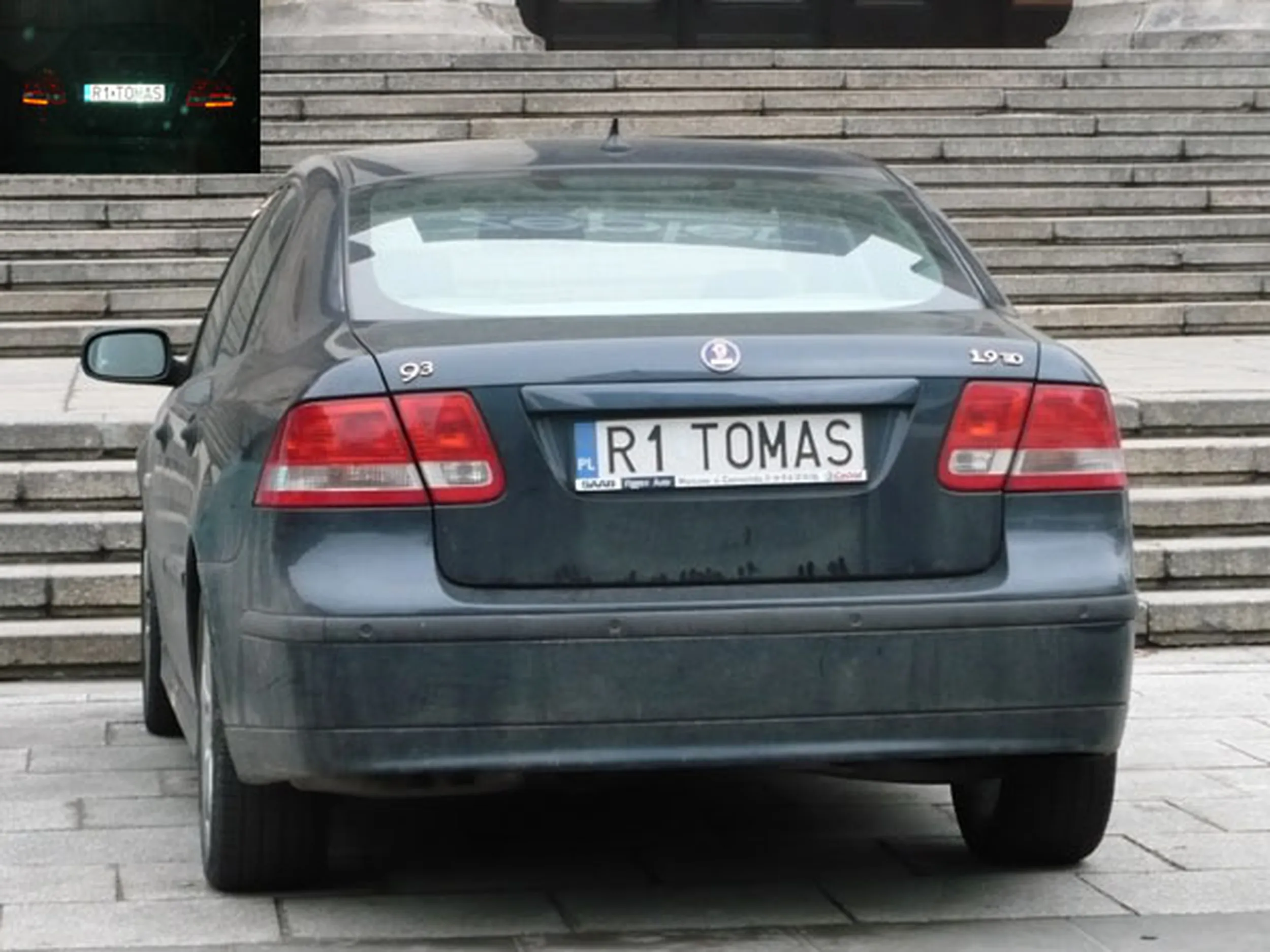 Fajny numer, blacha R1 TOMAS