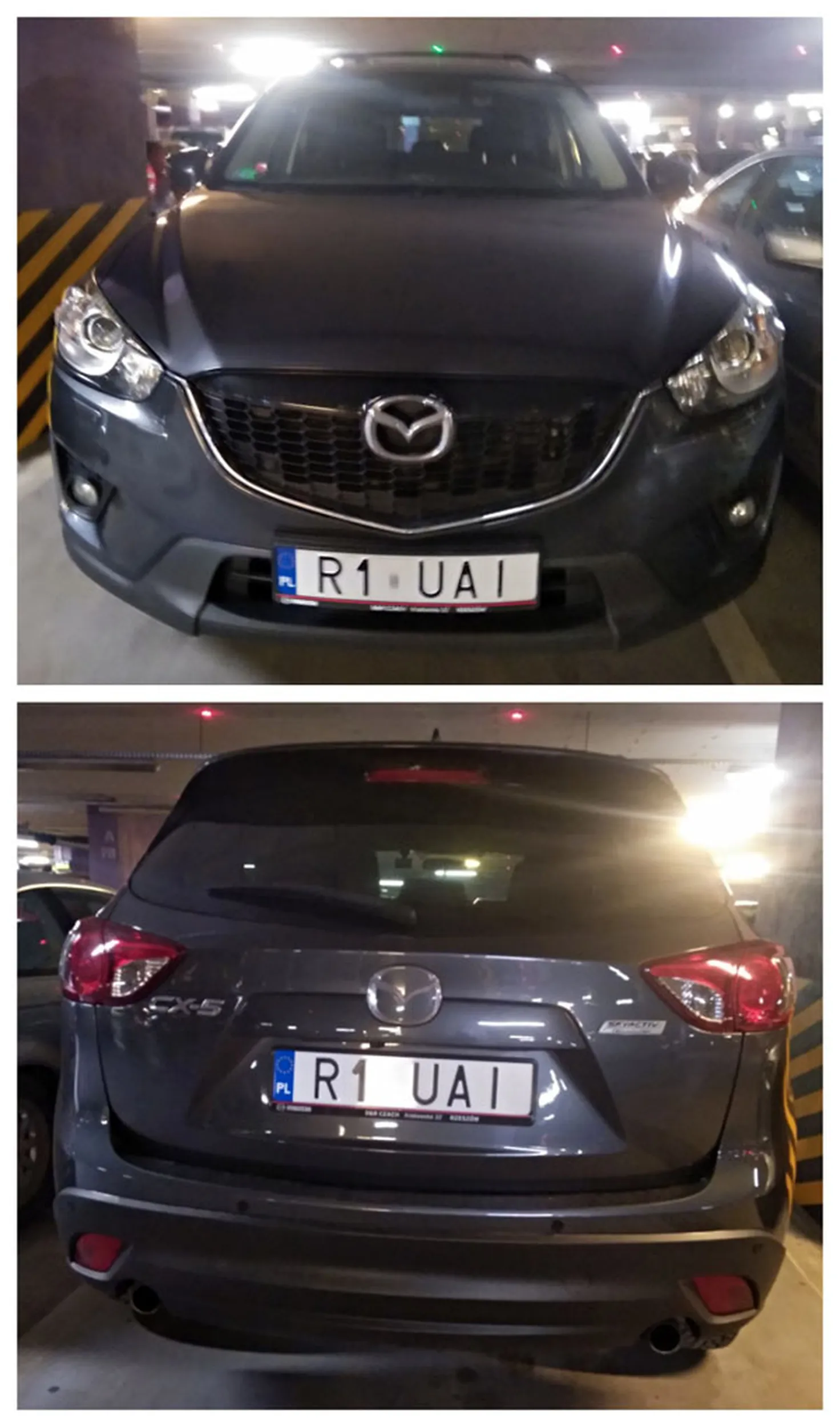 Fajny numer, blacha R1 UAI