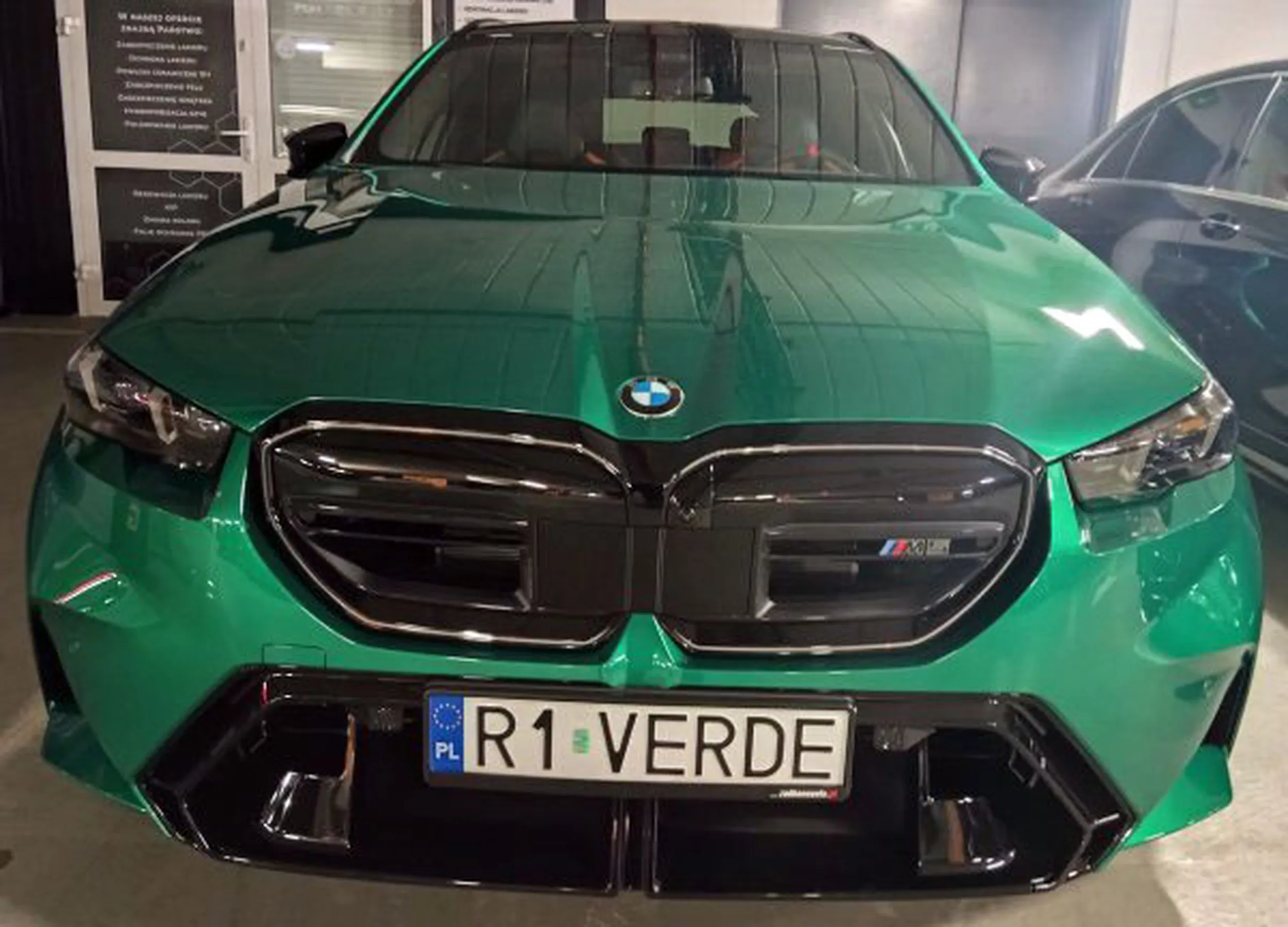Fajny numer, blacha R1 VERDE