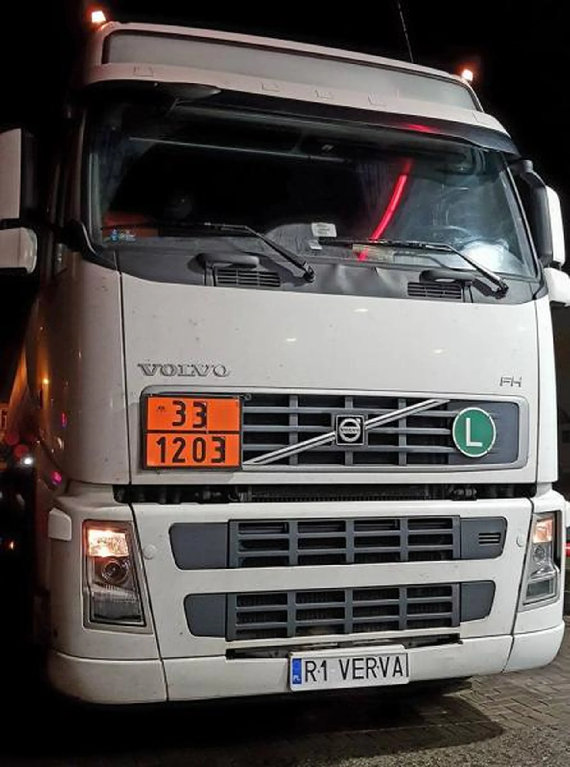 Fajny numer, blacha R1 VERVA