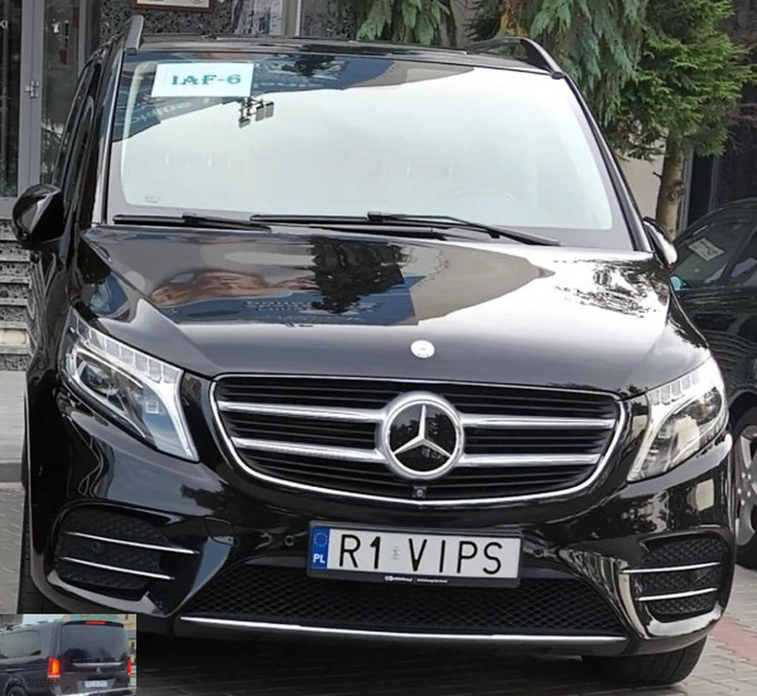 Fajny numer, blacha R1 VIPS