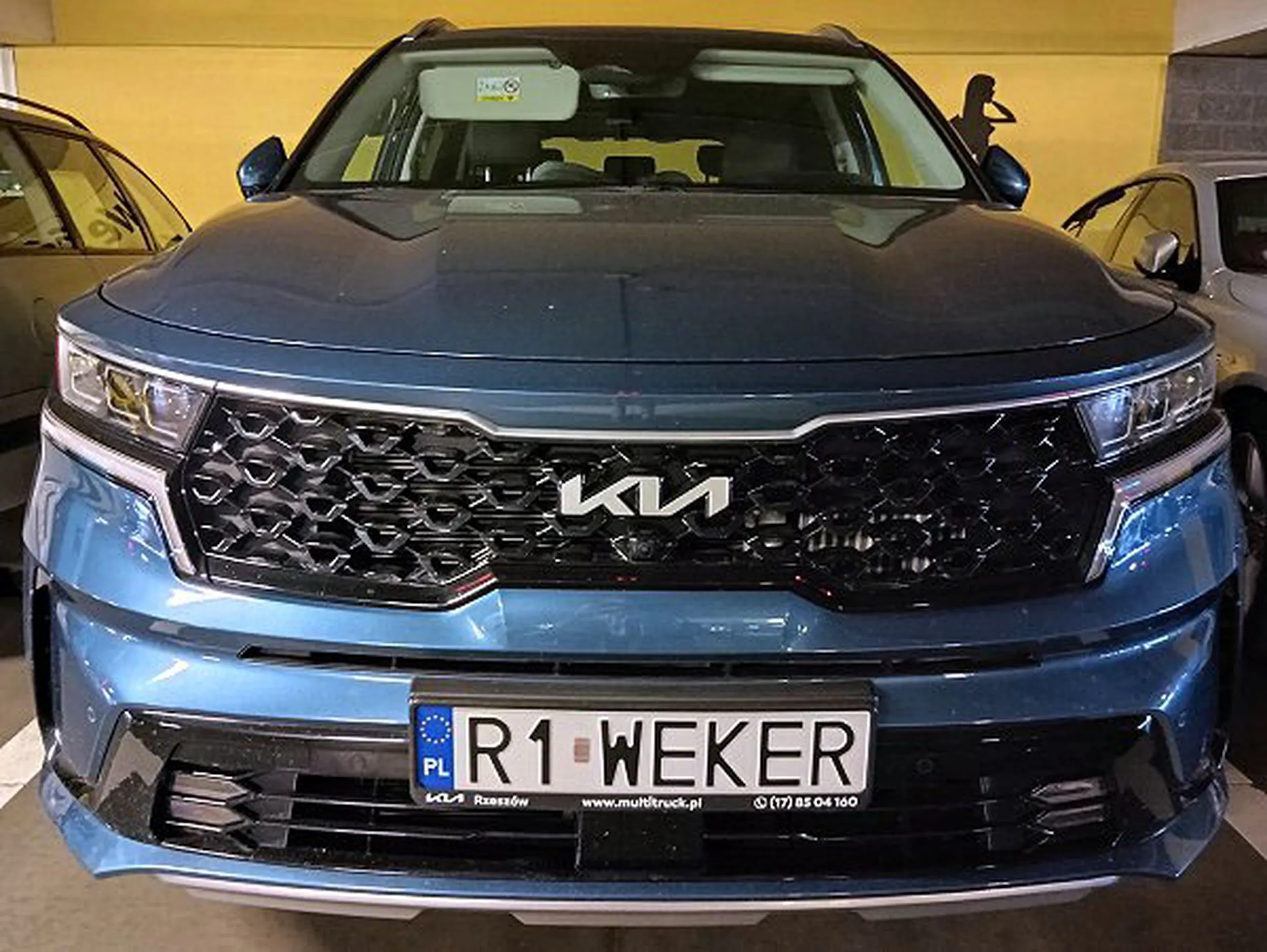 Fajny numer, blacha R1 WEKER