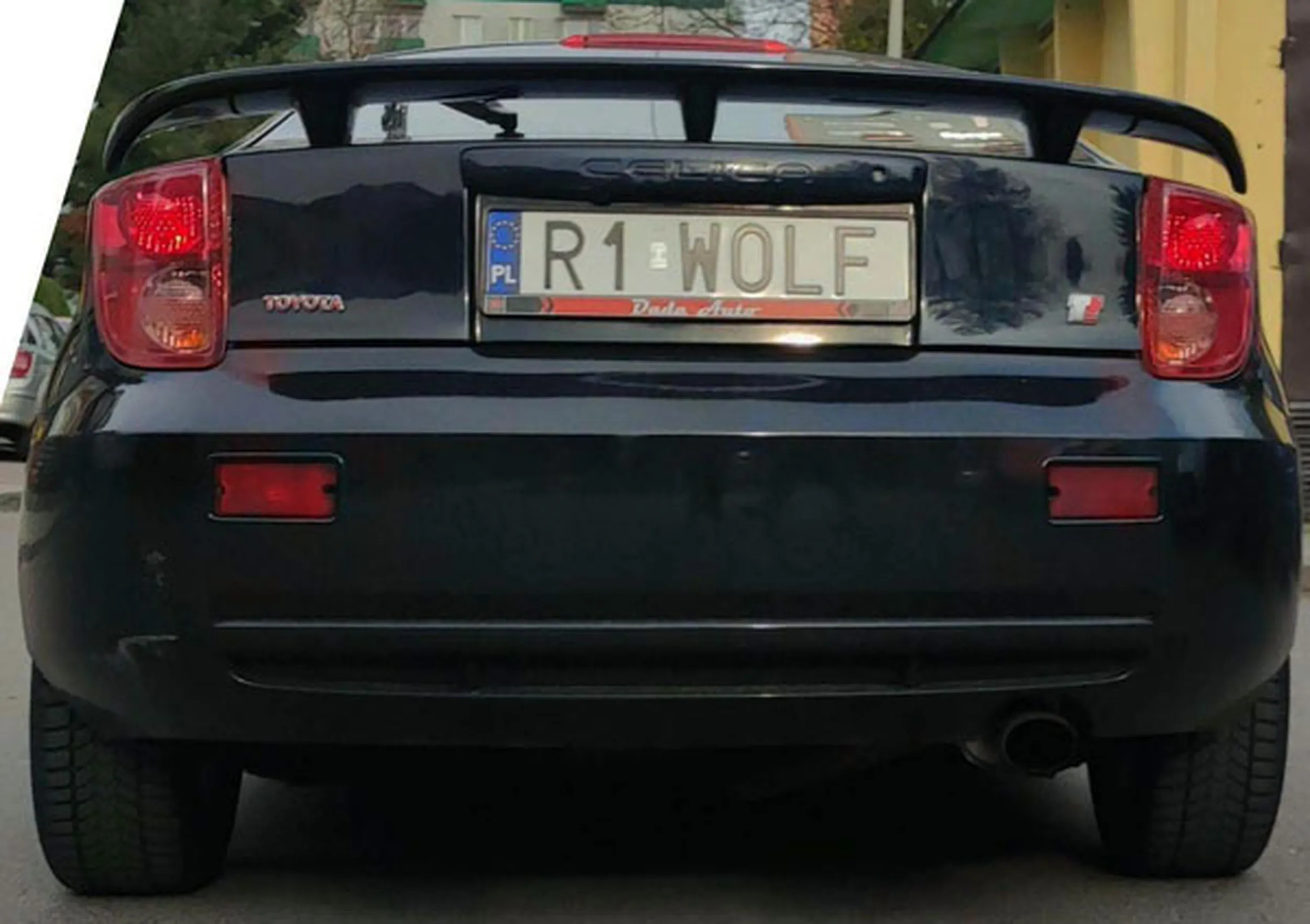 Fajny numer, blacha R1 WOLF