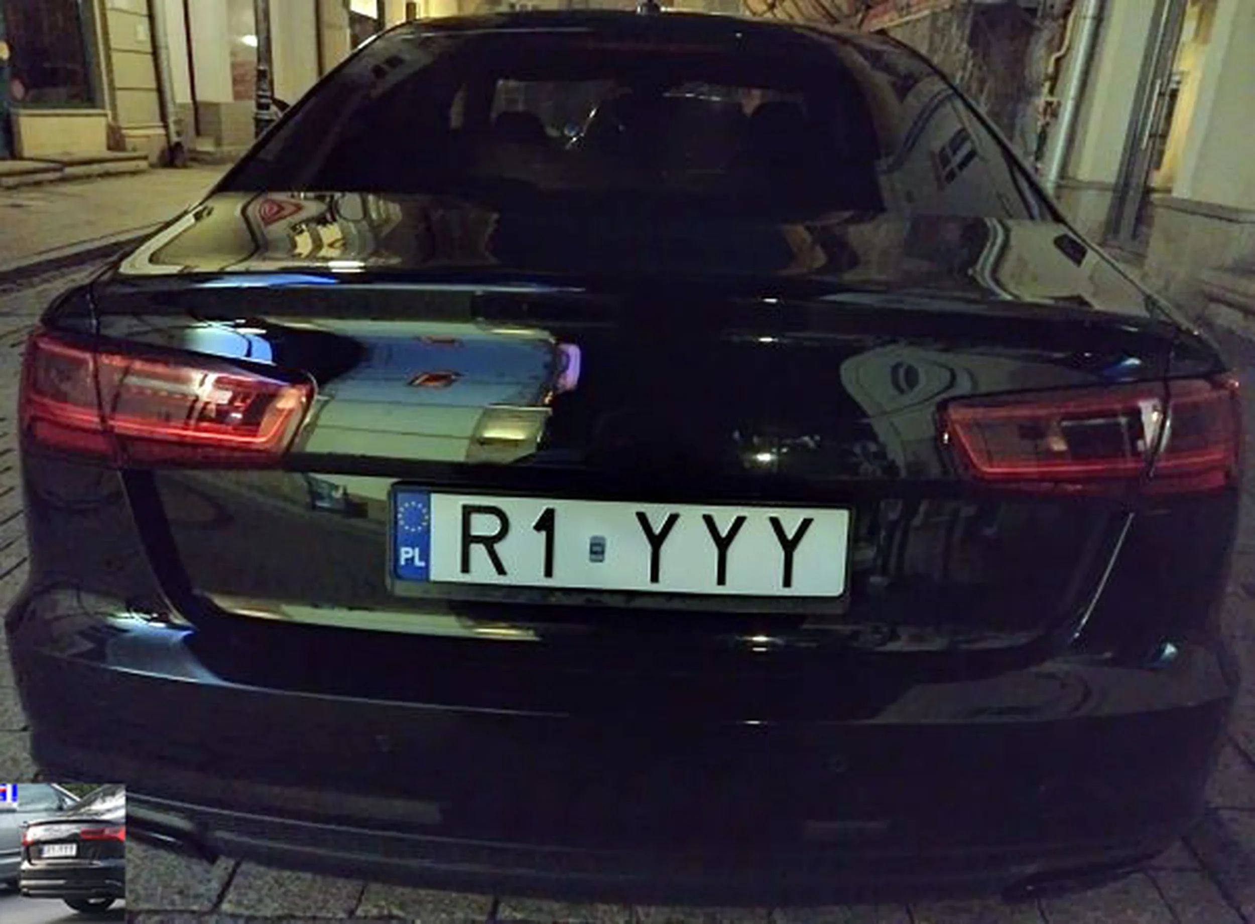 Fajny numer, blacha R1 YYY