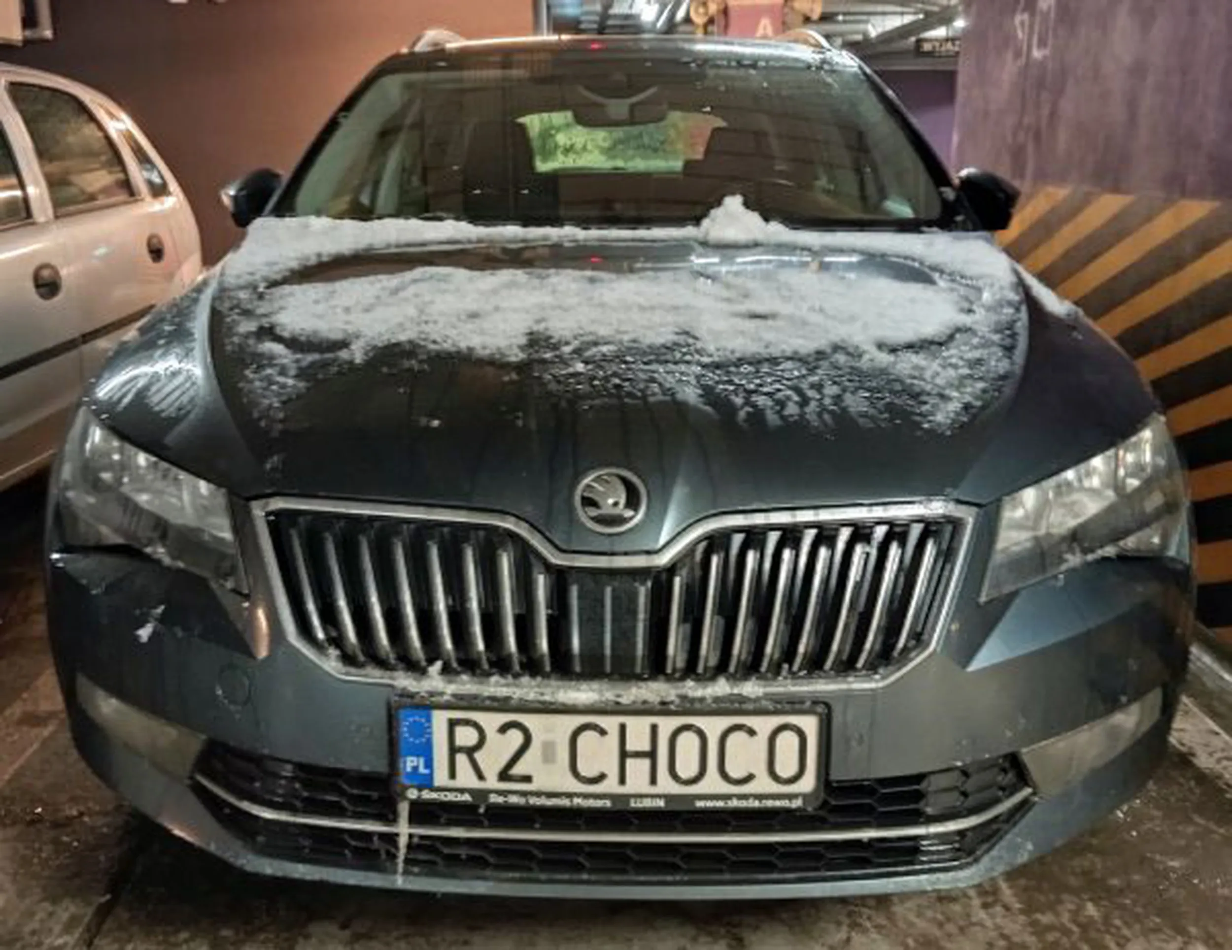 Fajny numer, blacha R2 CHOCO