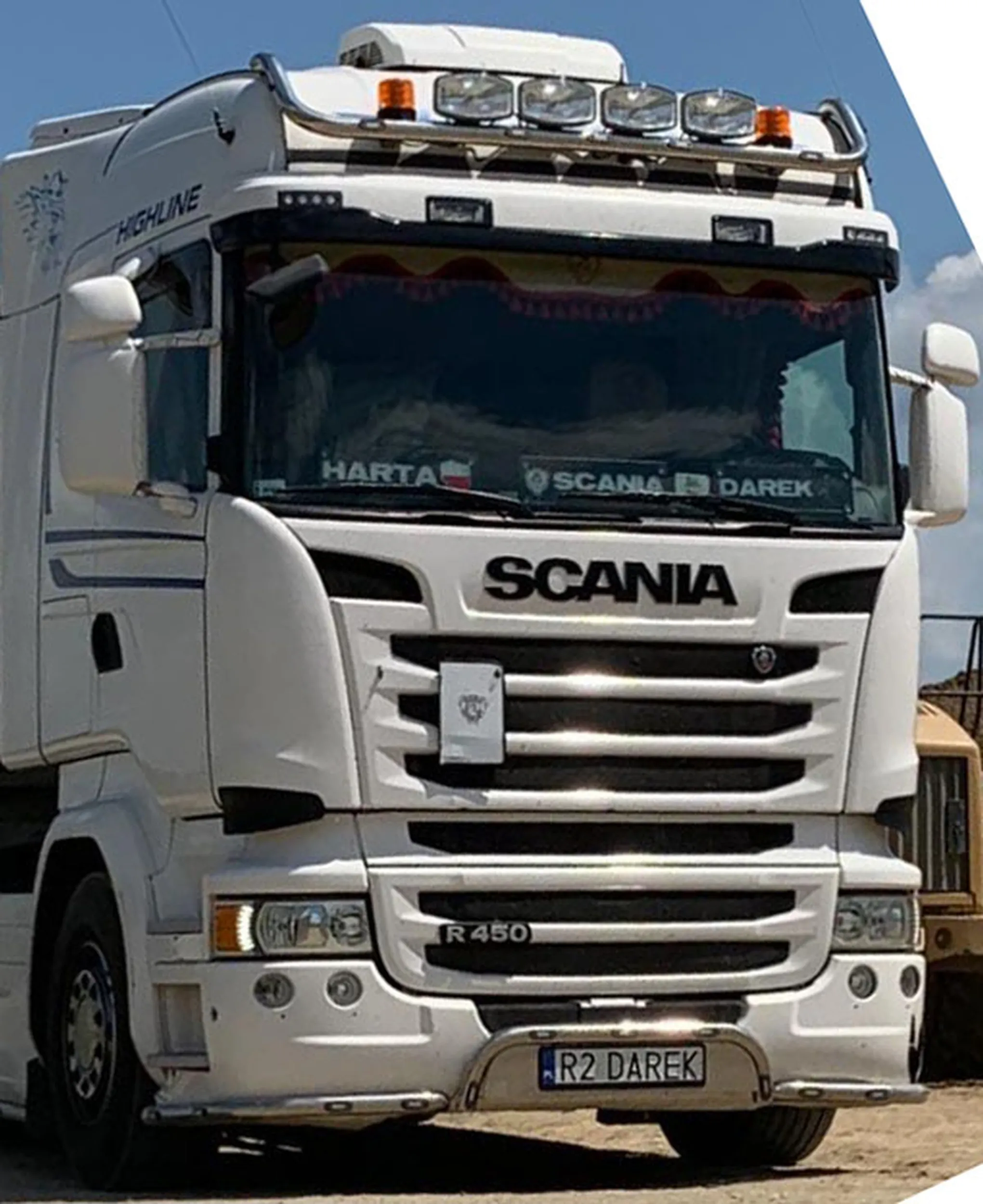 Fajny numer, blacha R2 DAREK