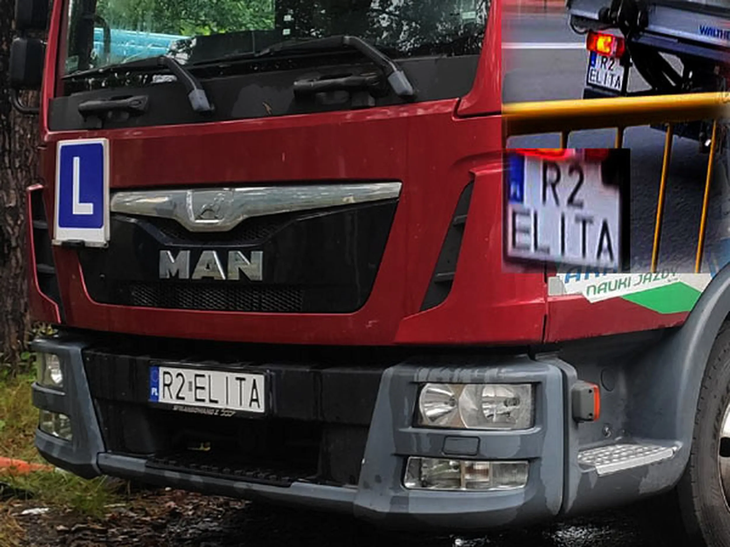 Fajny numer, blacha R2 ELITA