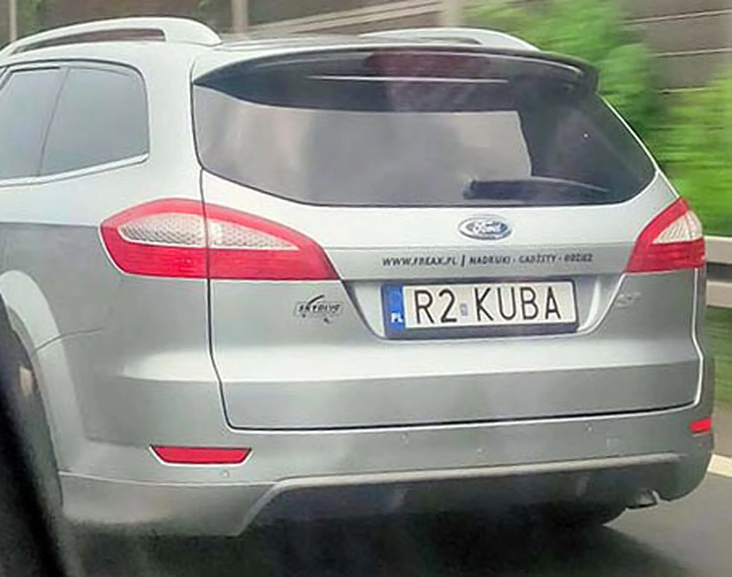 Fajny numer, blacha R2 KUBA