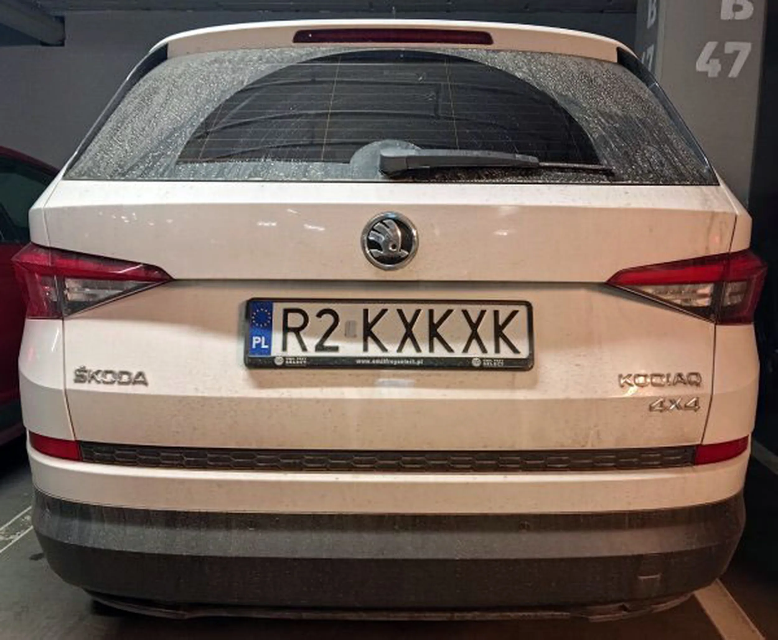 Fajny numer, blacha R2 KXKXK