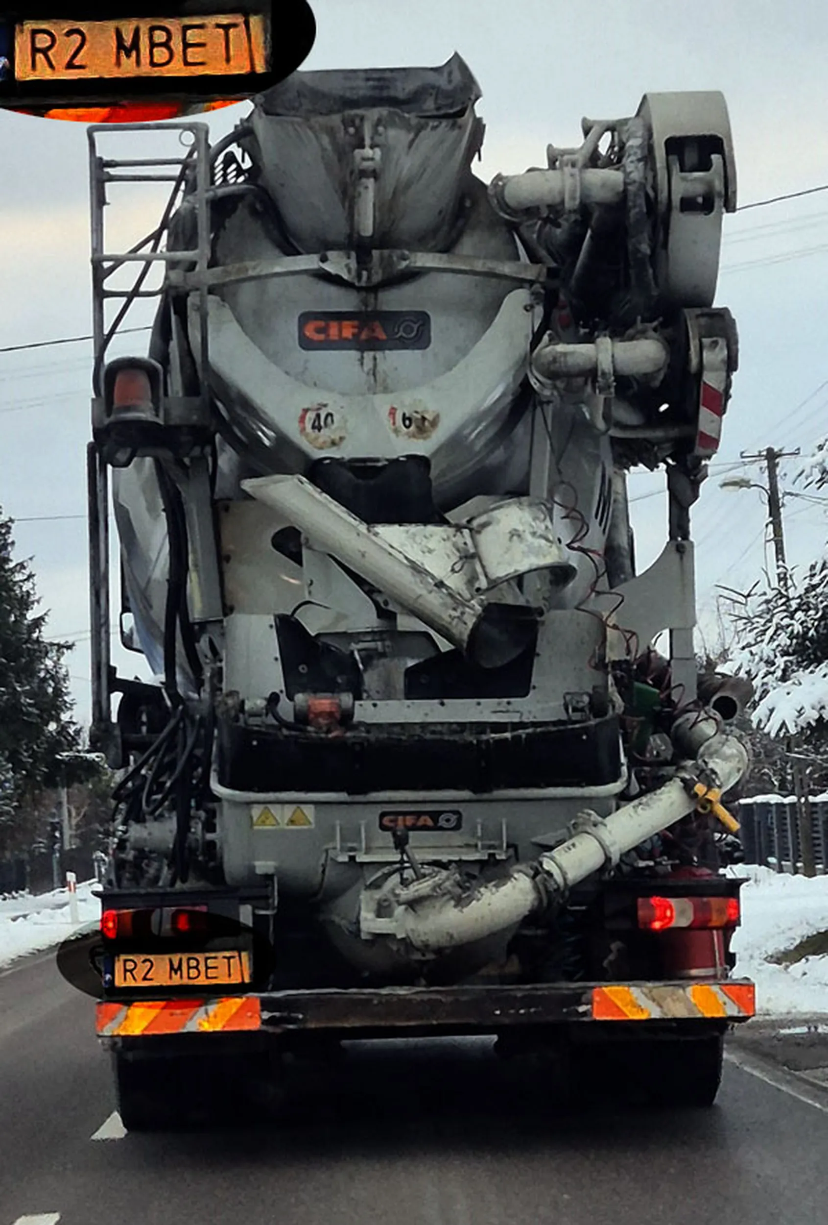 Fajny numer, blacha R2 MBET