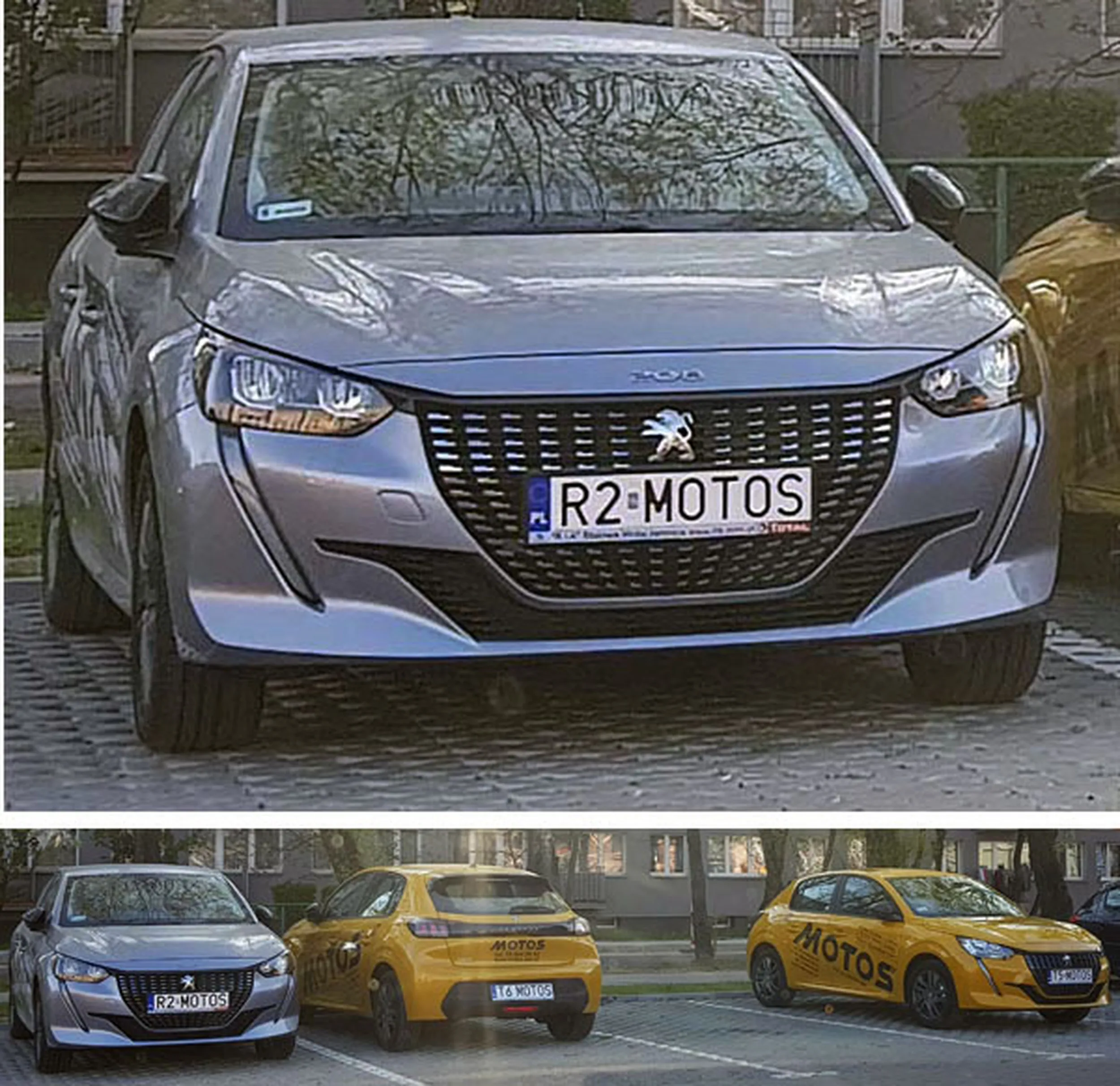 Fajny numer, blacha R2 MOTOS