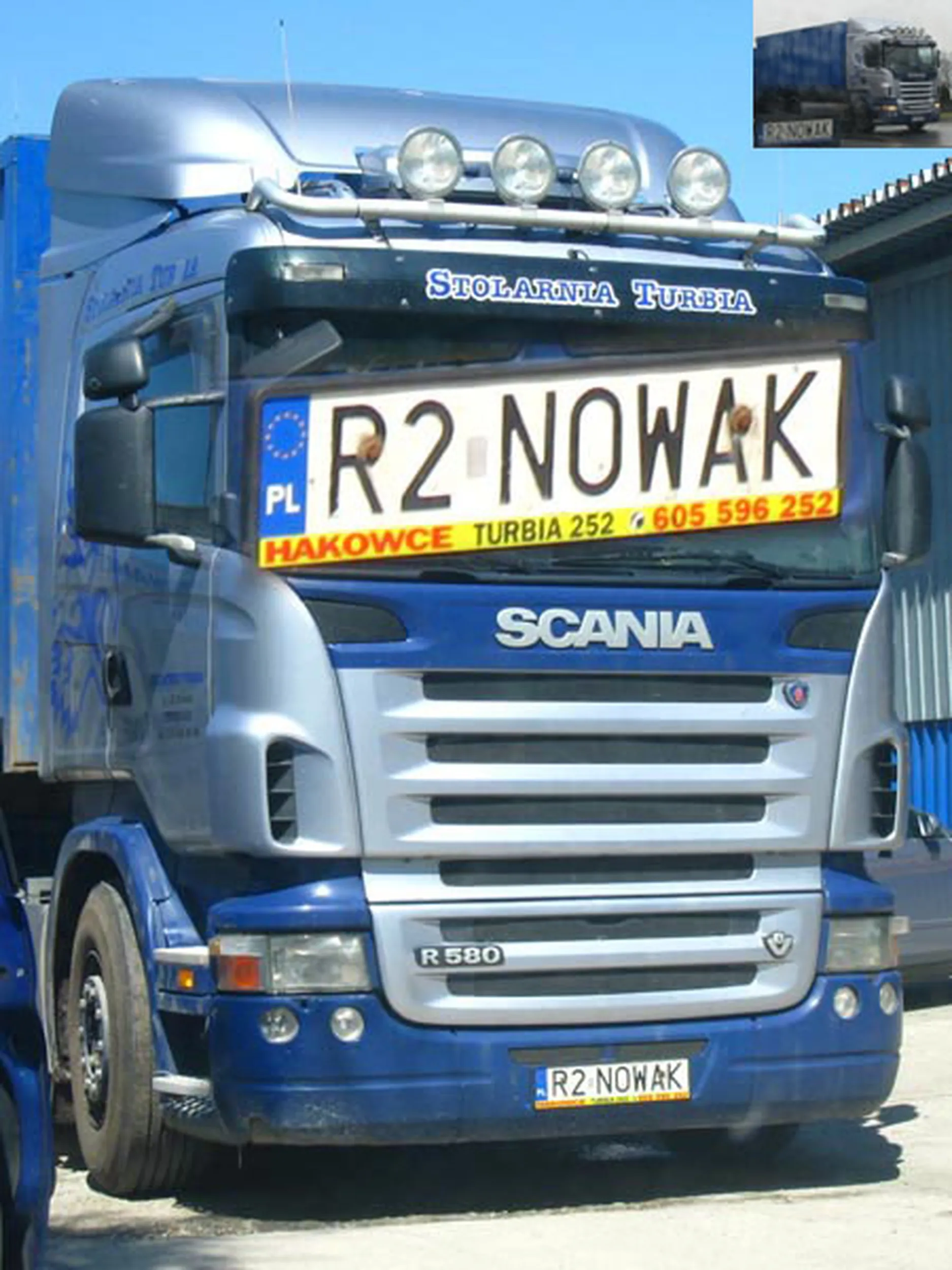 Fajny numer, blacha R2 NOWAK