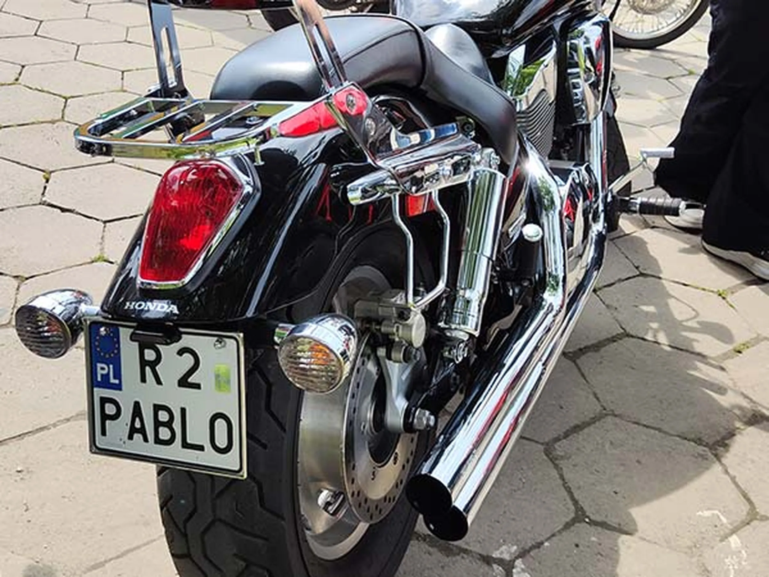 Fajny numer, blacha R2 PABLO