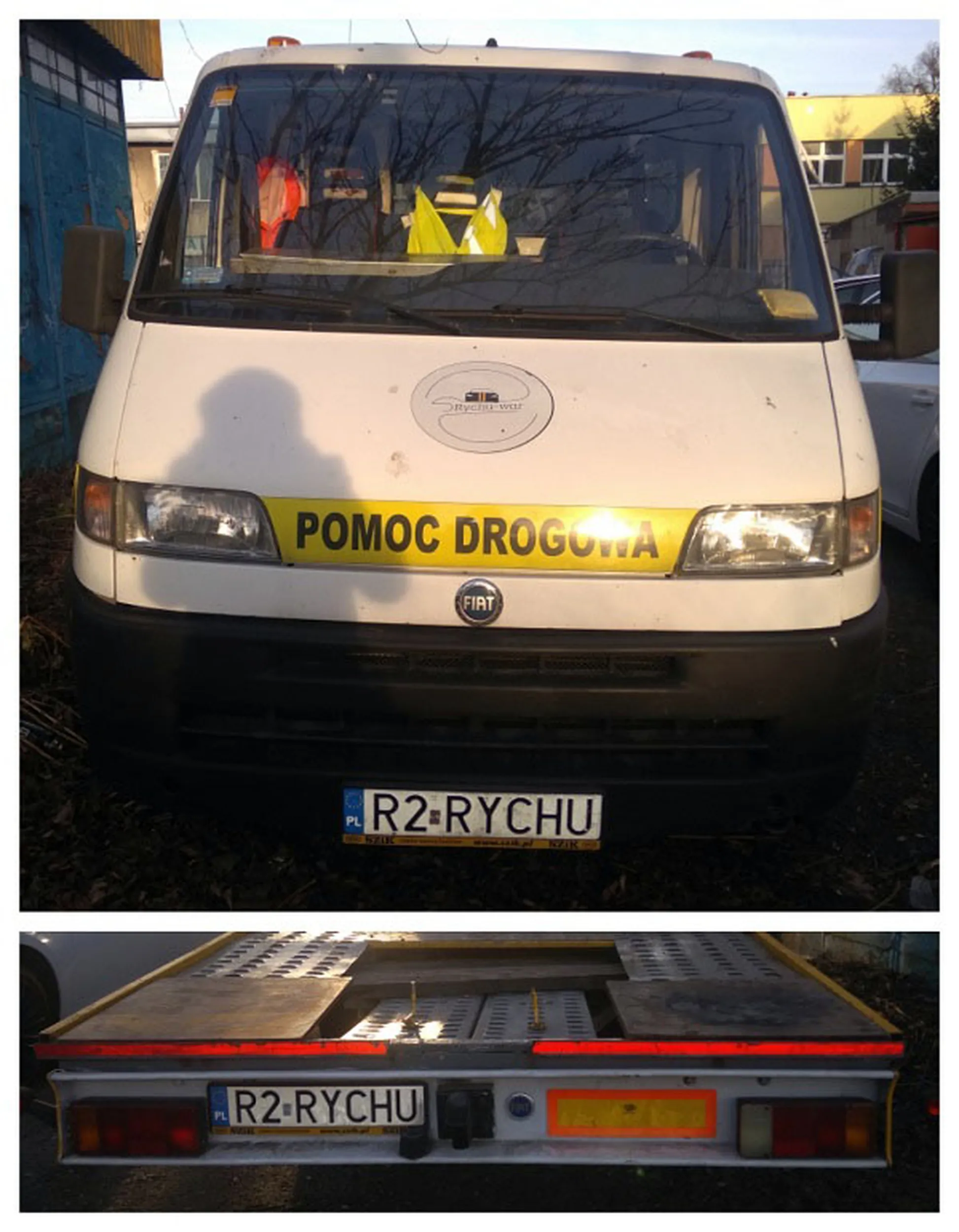 Fajny numer, blacha R2 RYCHU