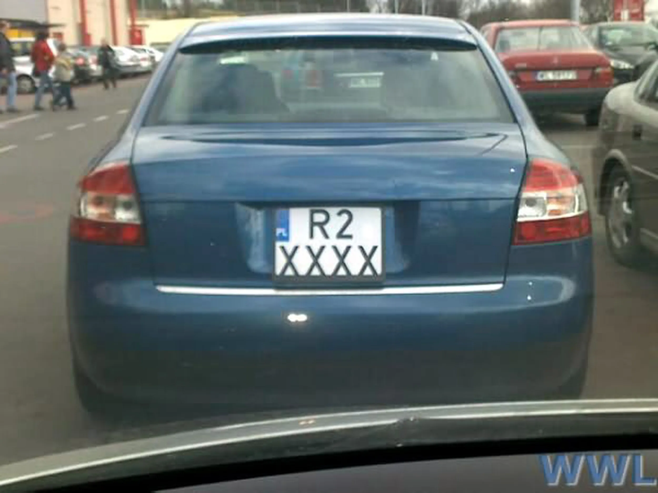 Fajny numer, blacha R2 XXXX