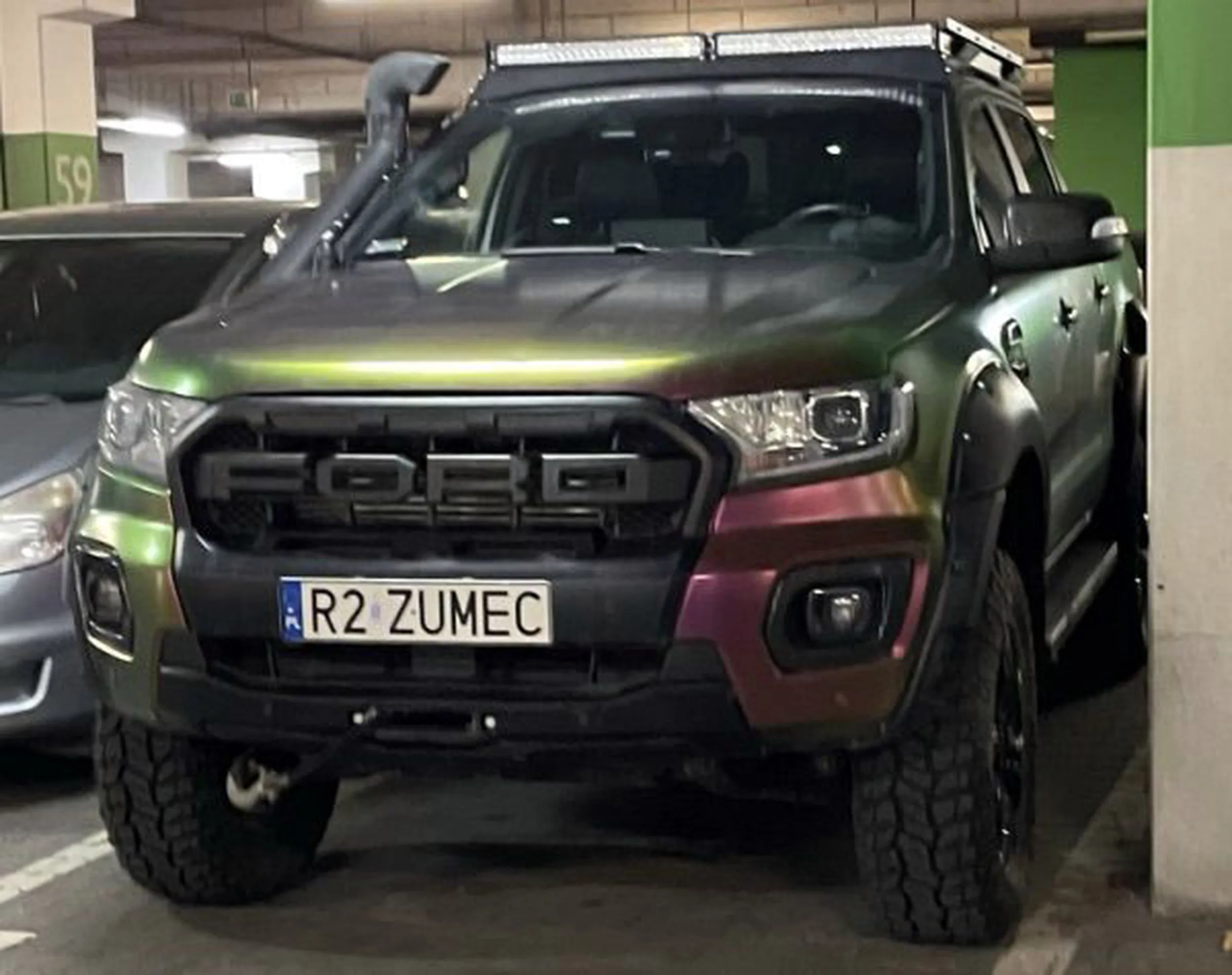 Fajny numer, blacha R2 ZUMEC