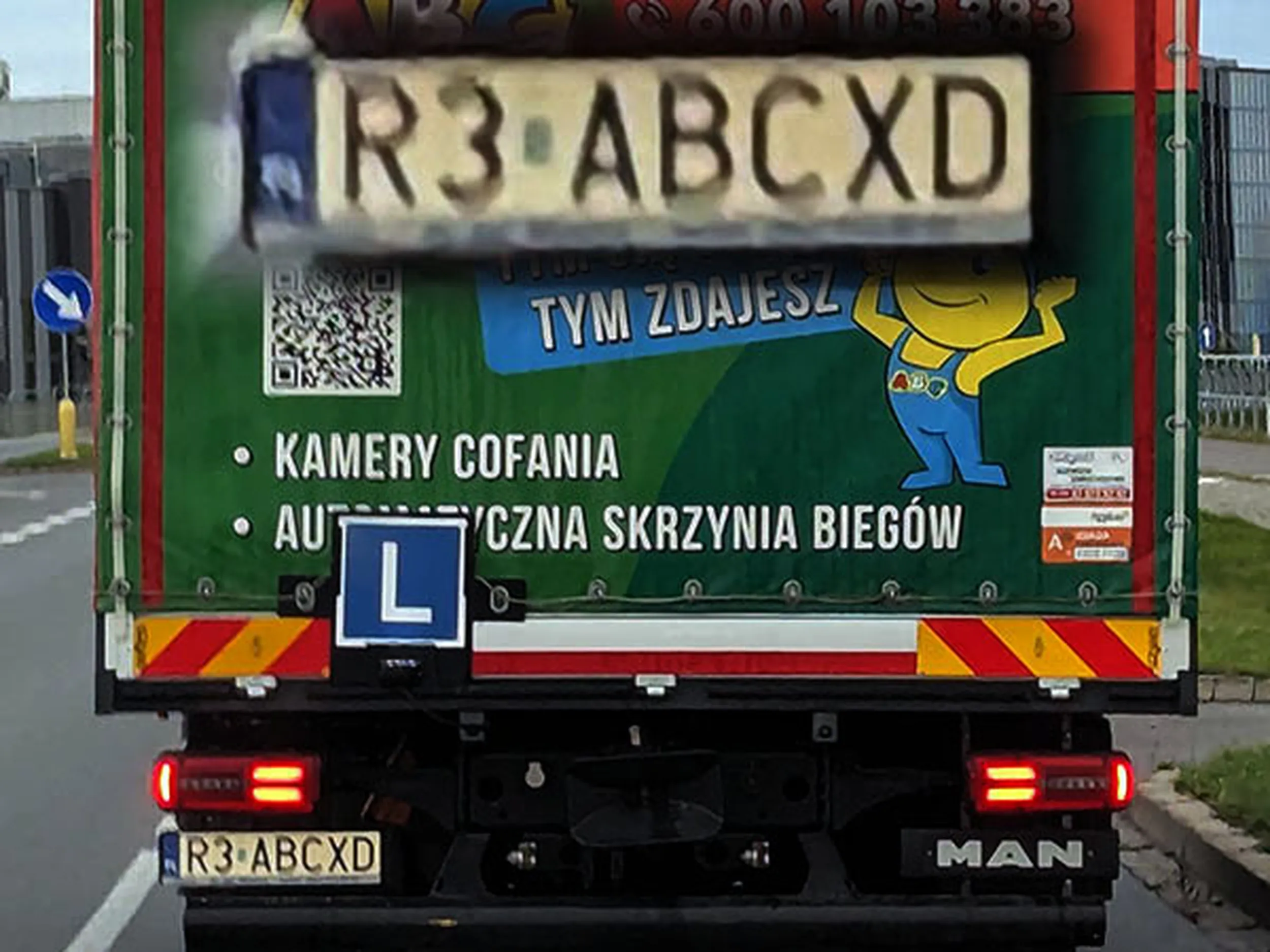 Fajny numer, blacha R3 ABCXD