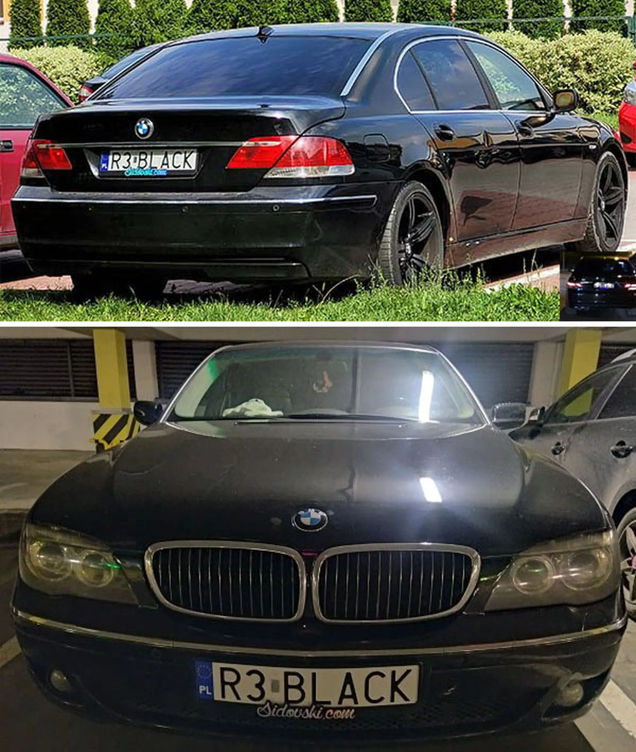 Fajny numer, blacha R3 BLACK