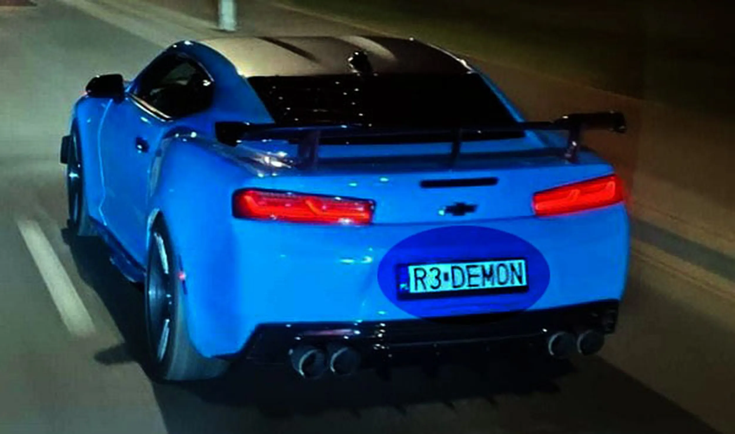 Fajny numer, blacha R3 DEMON