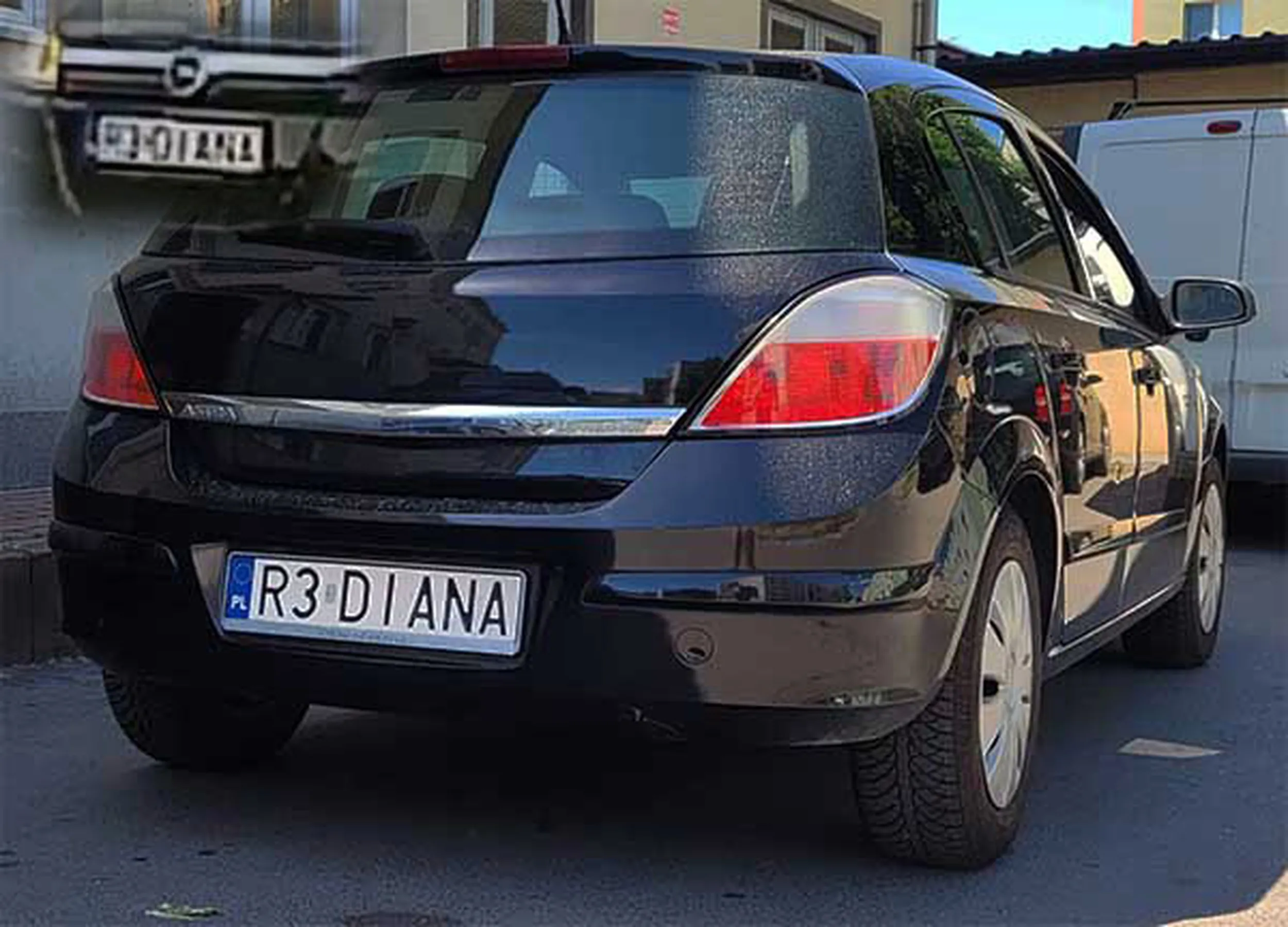 Fajny numer, blacha R3 DIANA