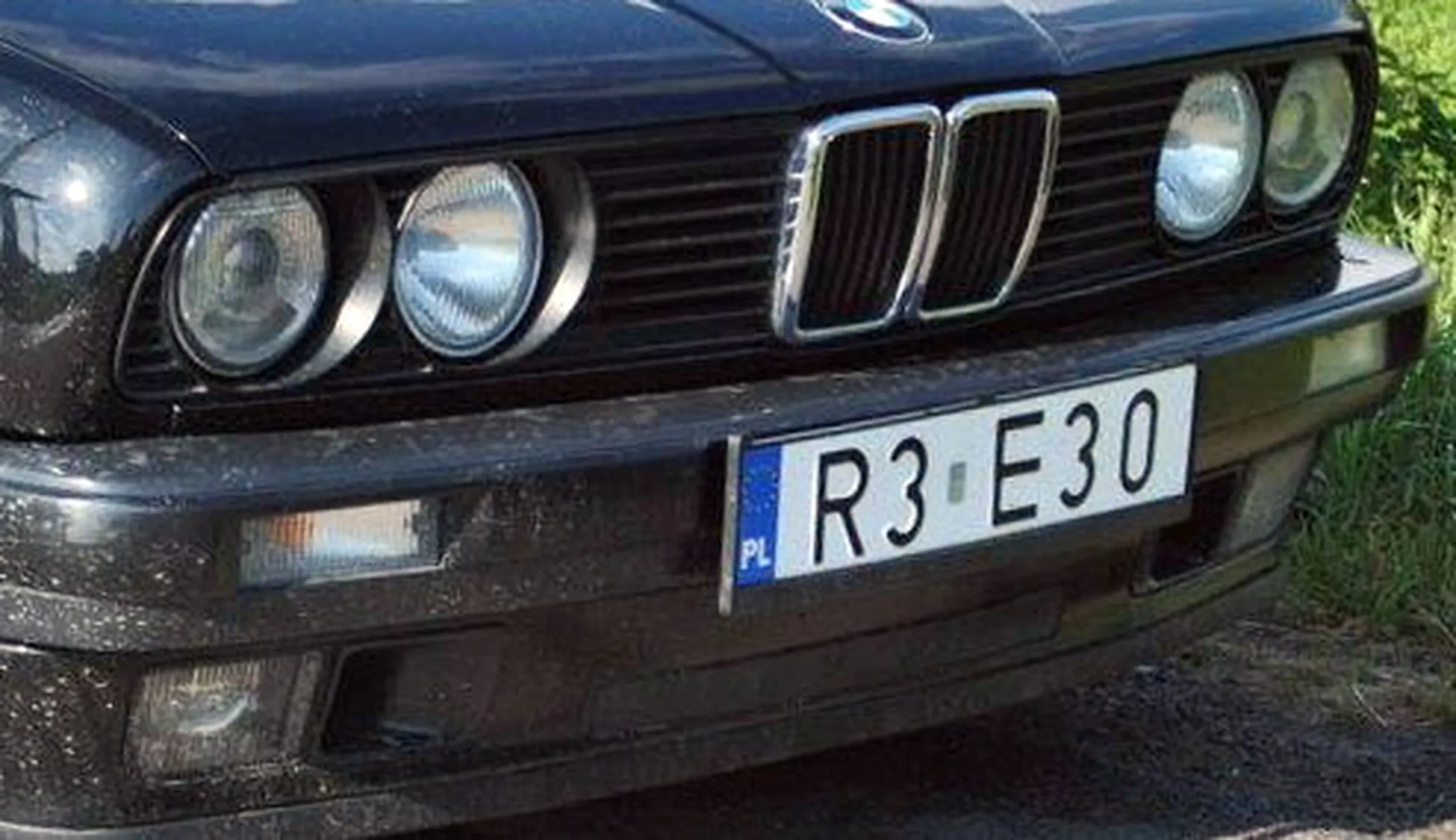 Fajny numer, blacha R3 E30