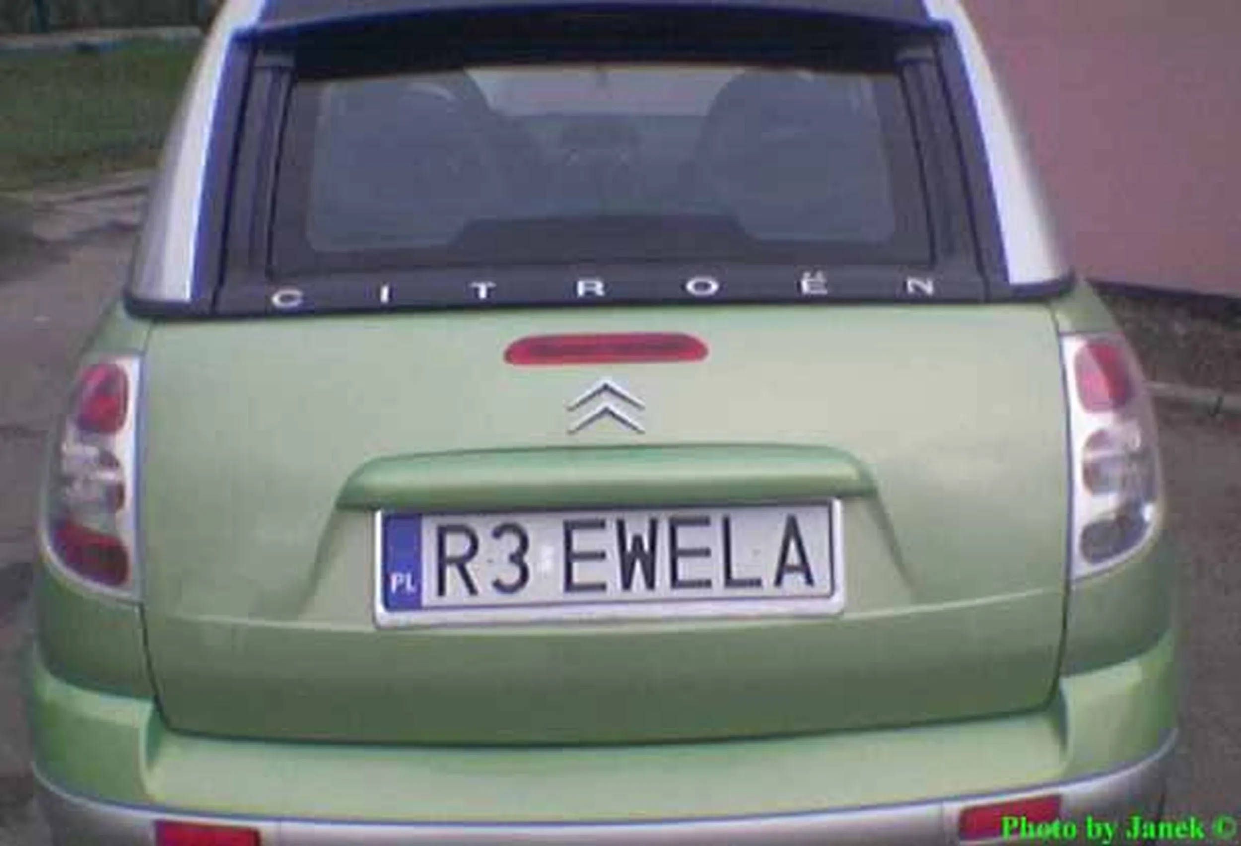 Fajny numer, blacha R3 EWELA