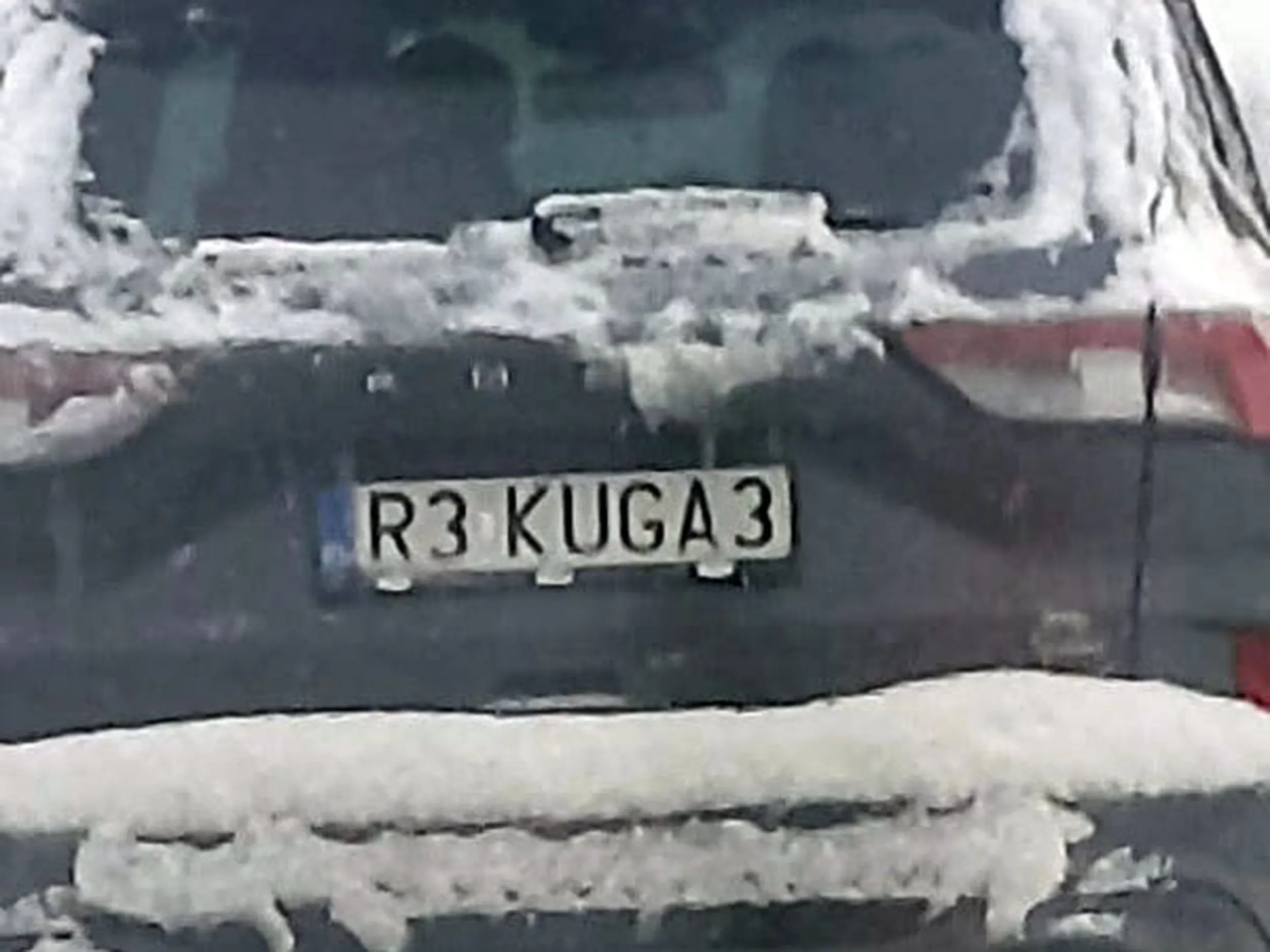 Fajny numer, blacha R3 KUGA3